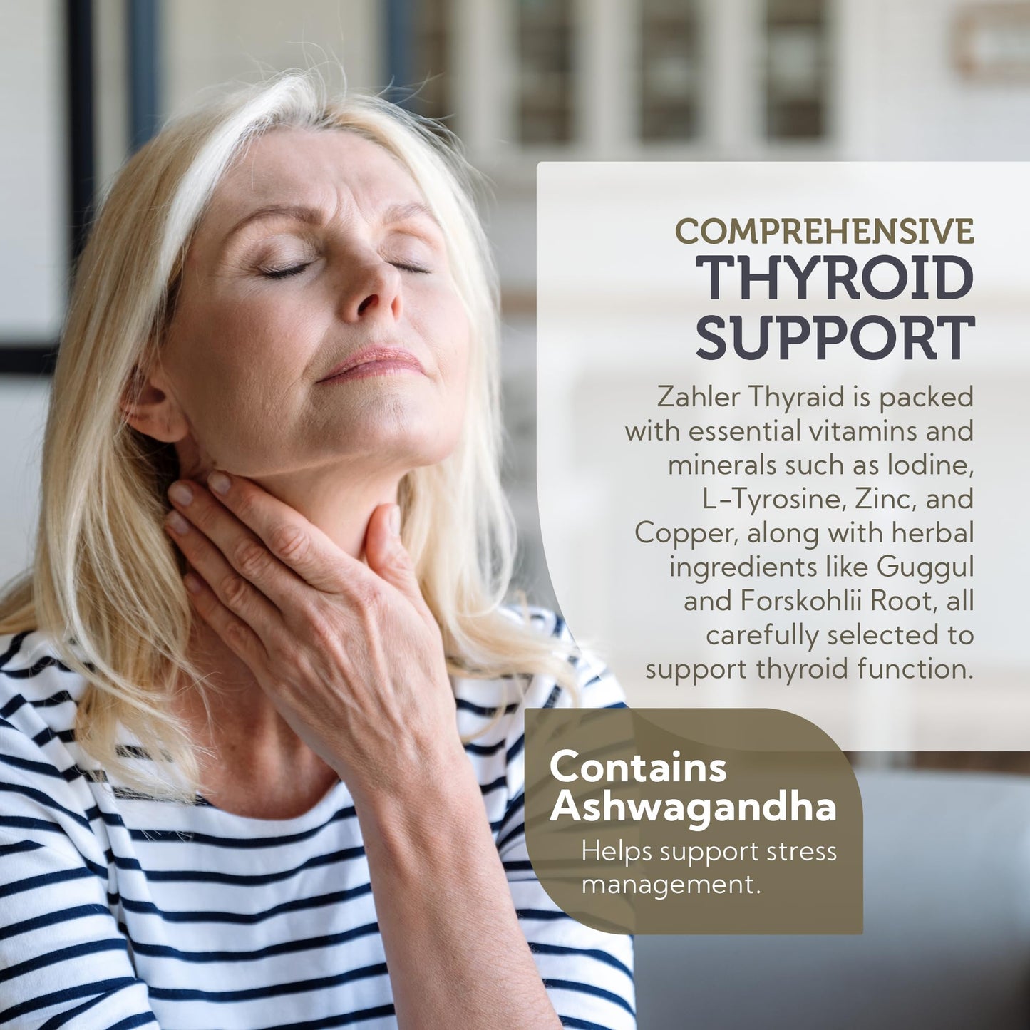 Zahler Thyraid Thyroid Support Complex Capsules, 60 Count