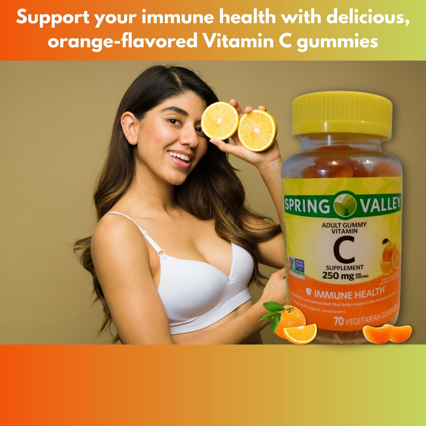FUSION SHOP STORE Vitamin C 250mg Tablets, 35