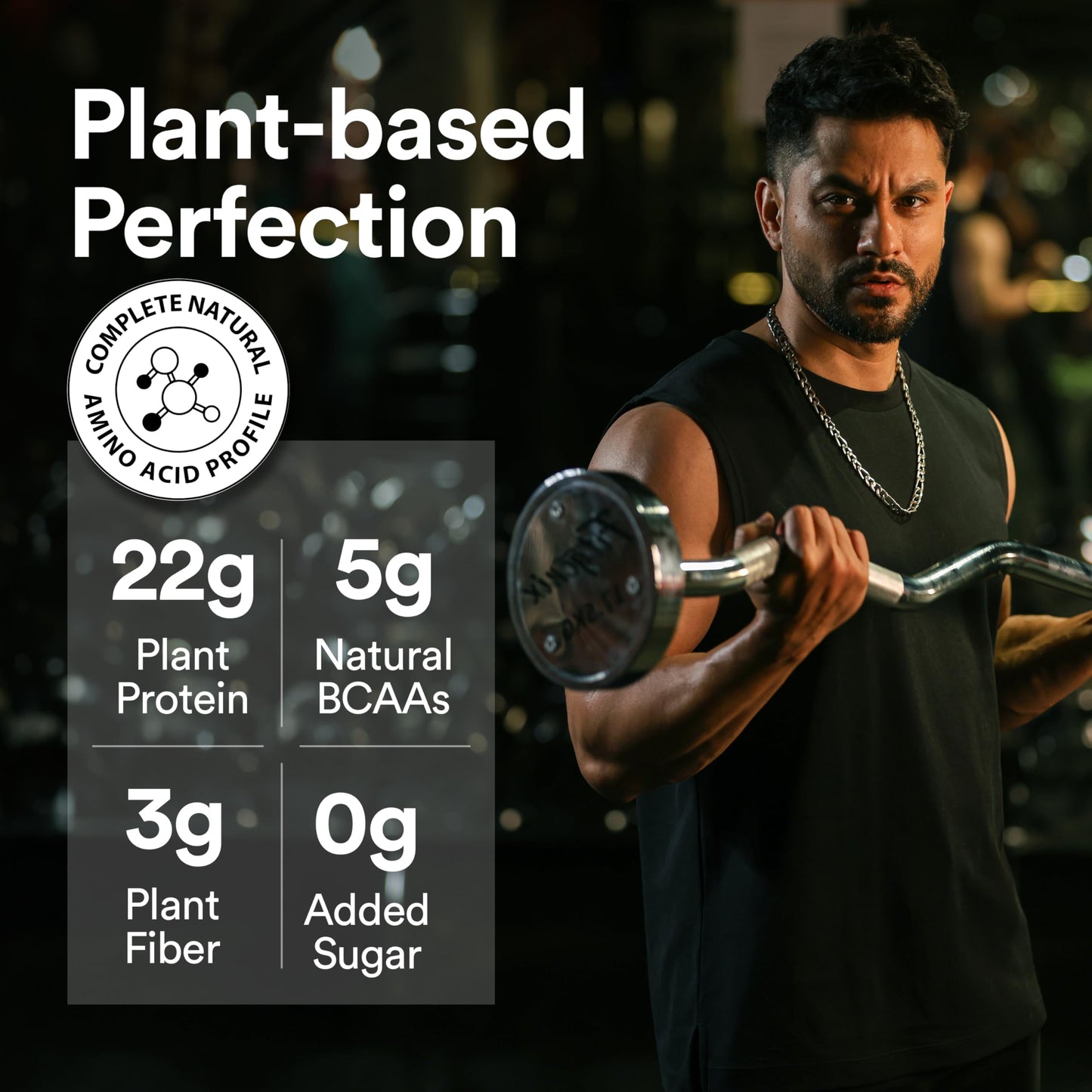 WELLBEING NUTRITION Organic Vegan Plant Protein Isolate Powder, French Vanilla Caramel, 1.1 lb