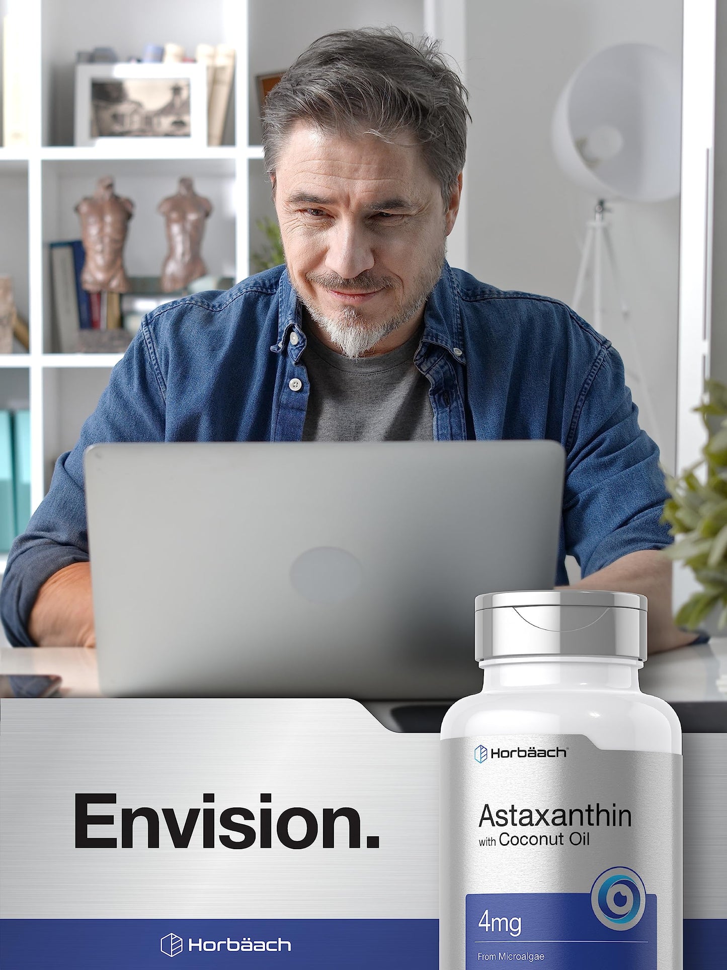Horbäach Astaxanthin 4mg Softgel 150 Softgels