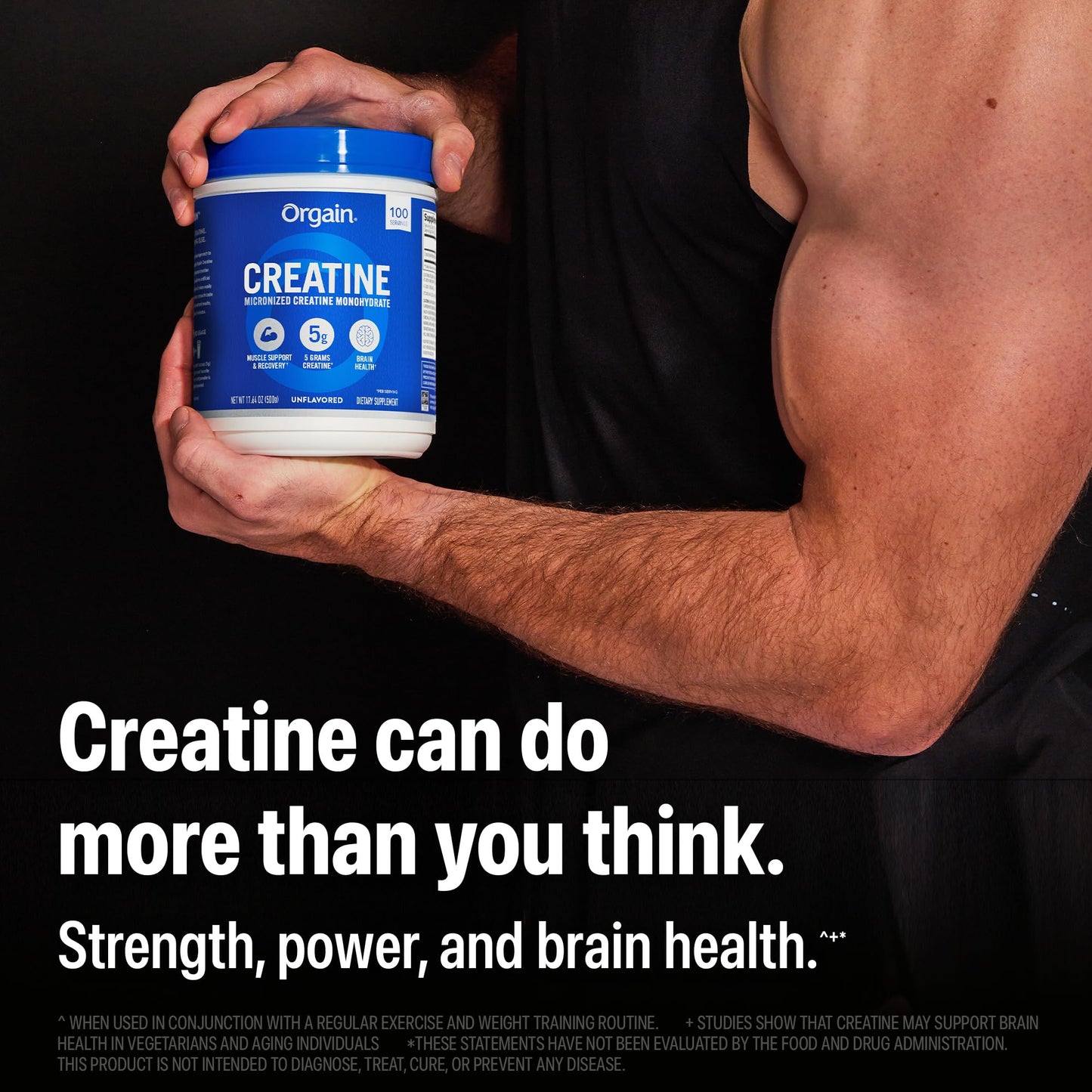Orgain Creatine Monohydrate Micronized Powder 35.28