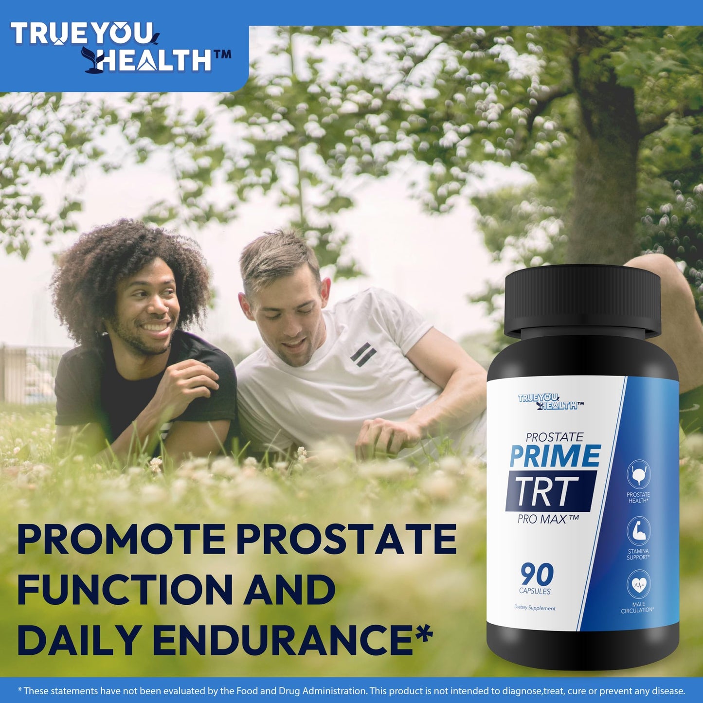 True You Health Prostate Prime Trt Pro Max Capsule, 90 Count