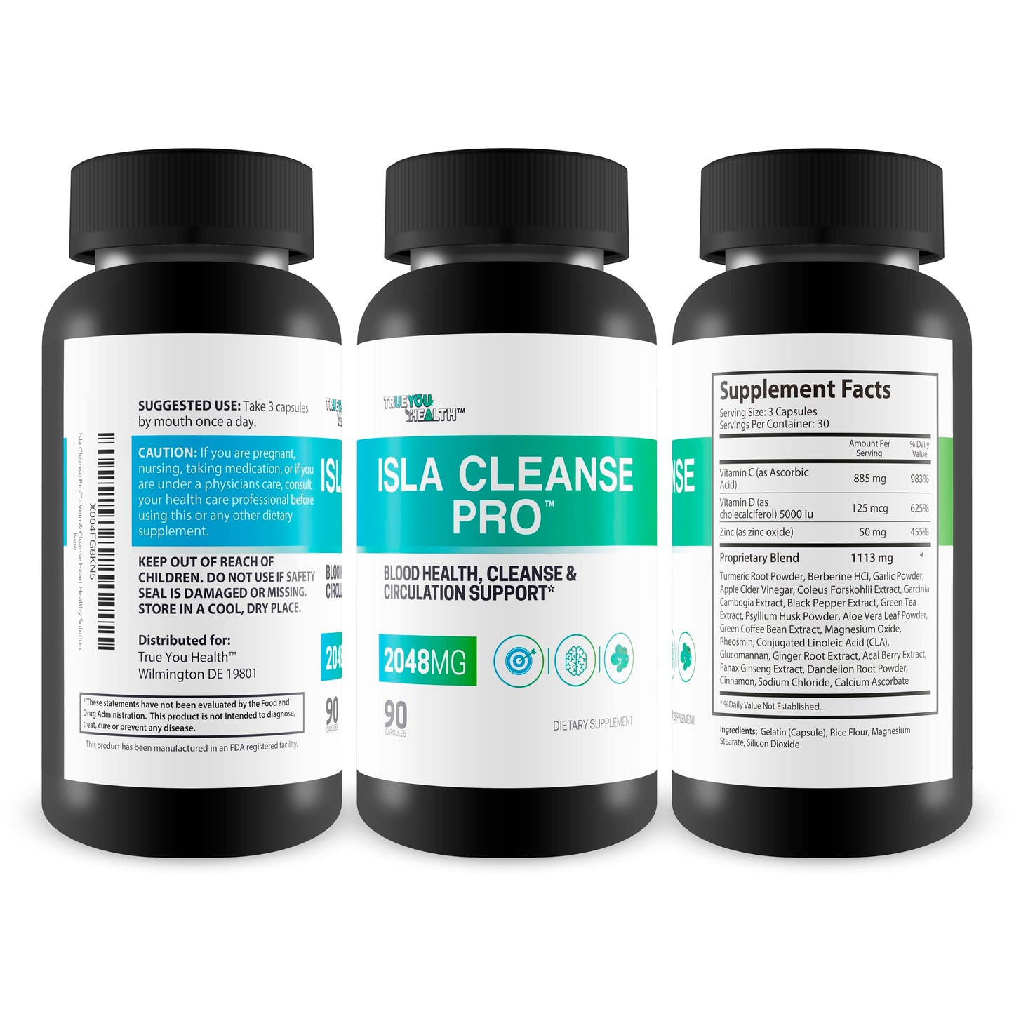 True You Health Isla Cleanse Pro Capsule 90 Count