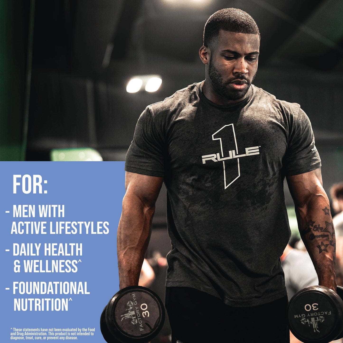 Rule 1 Proteins Men's Daily Multi 90 Tablets
