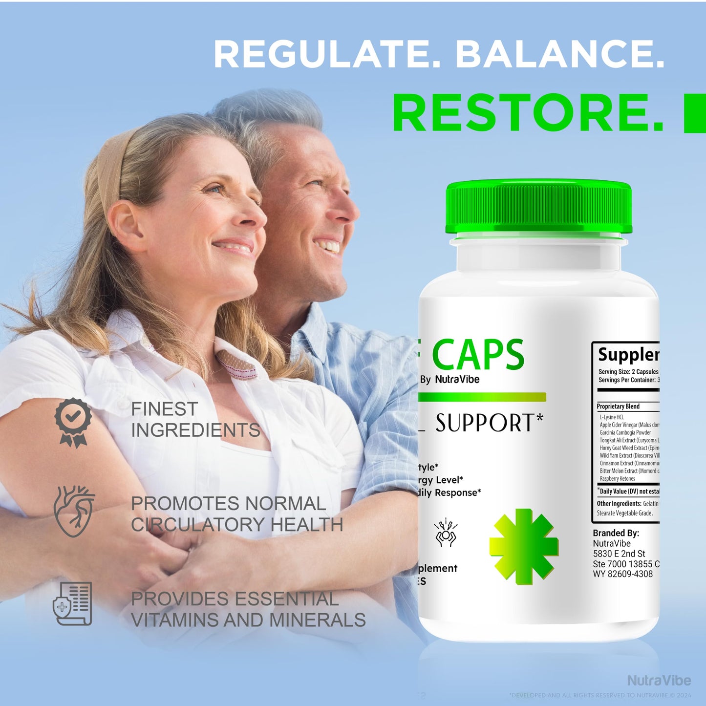 NutraVibe GF Caps Capsule 120 Capsules