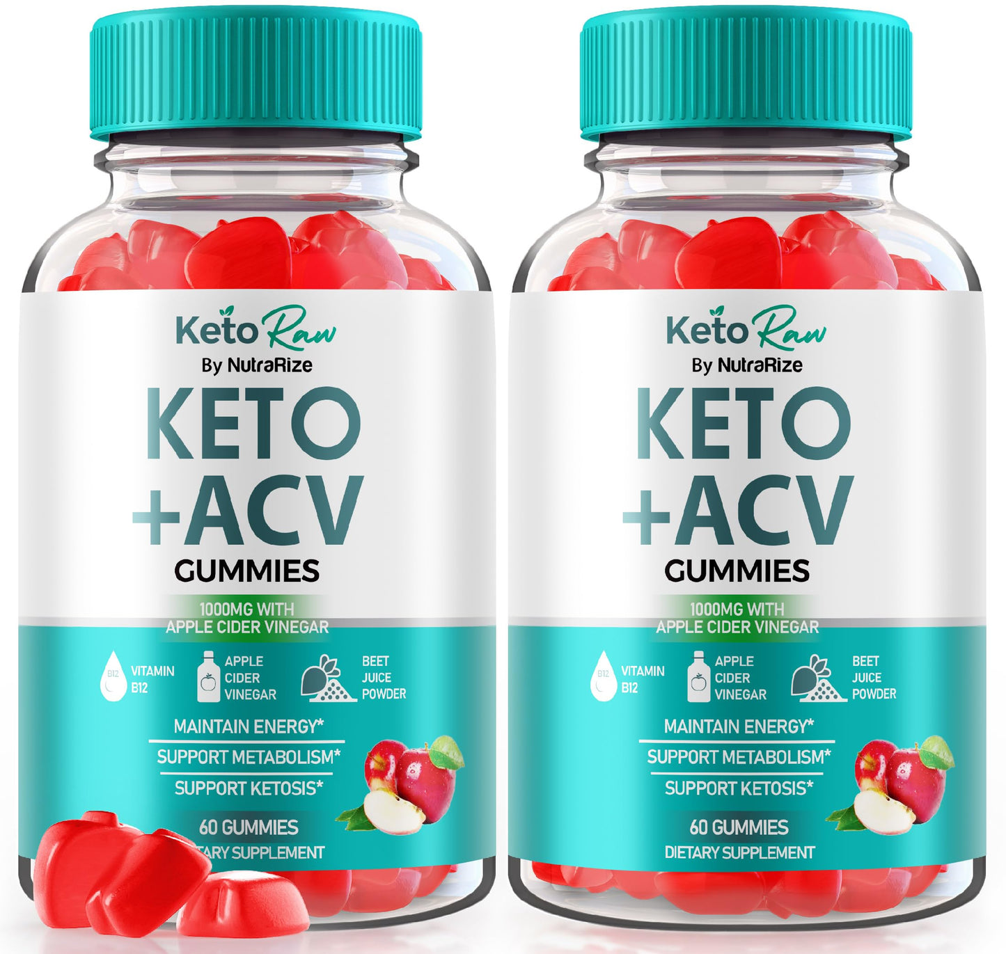 NutraRize Keto Raw ACV Gummies 120 Gummies