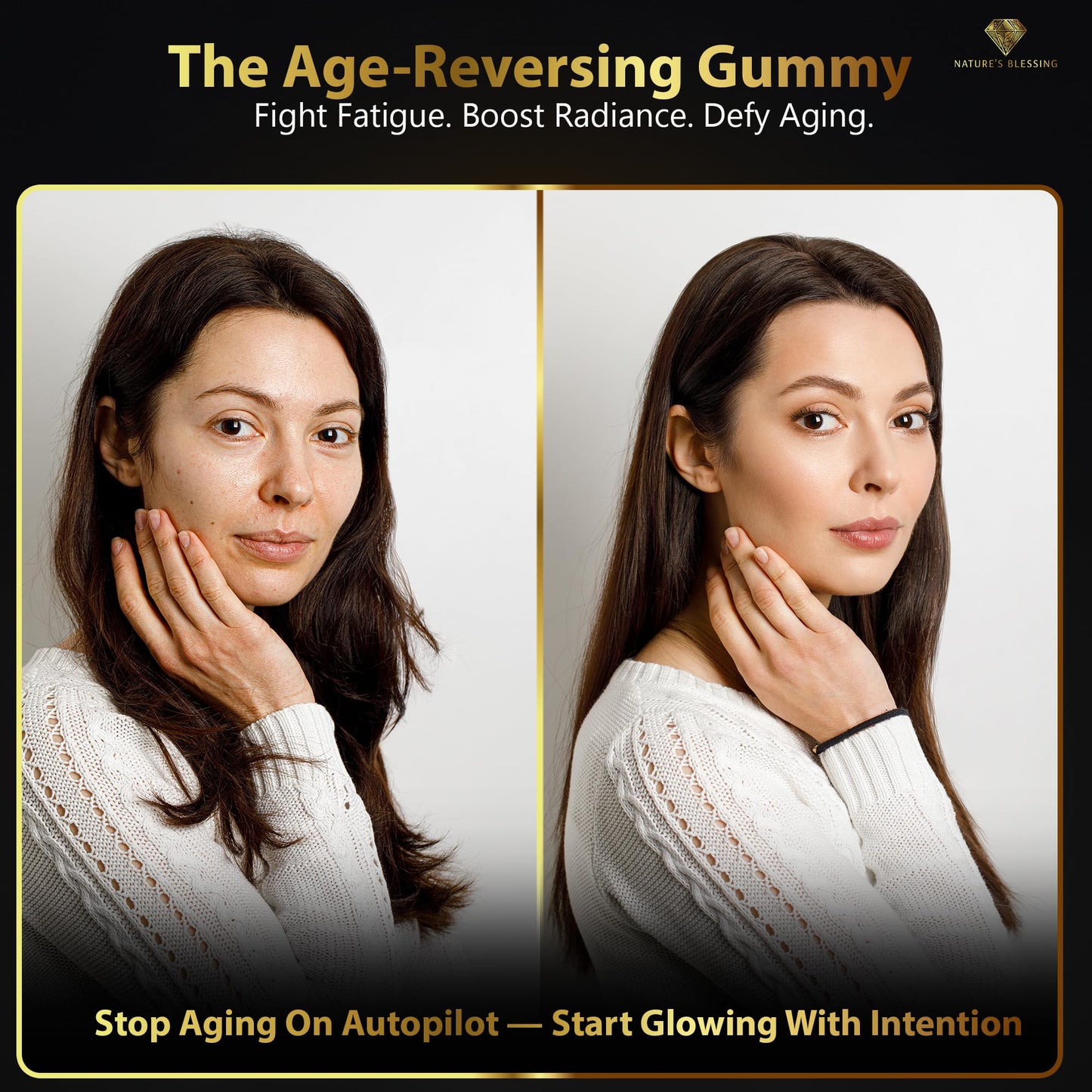 Nature's Blessing NAD+ Anti-Aging Gummies 1 Count