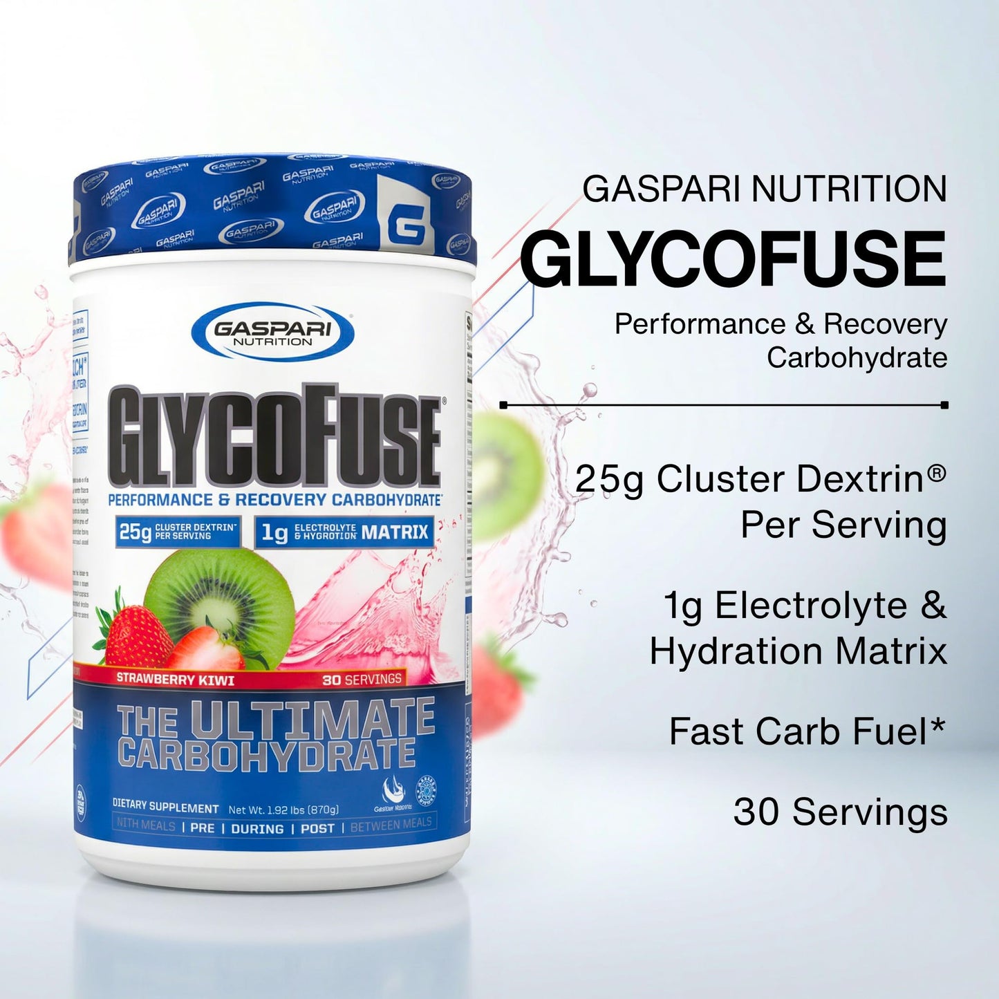 Gaspari Nutrition Glycofuse Powder, 30 Servings