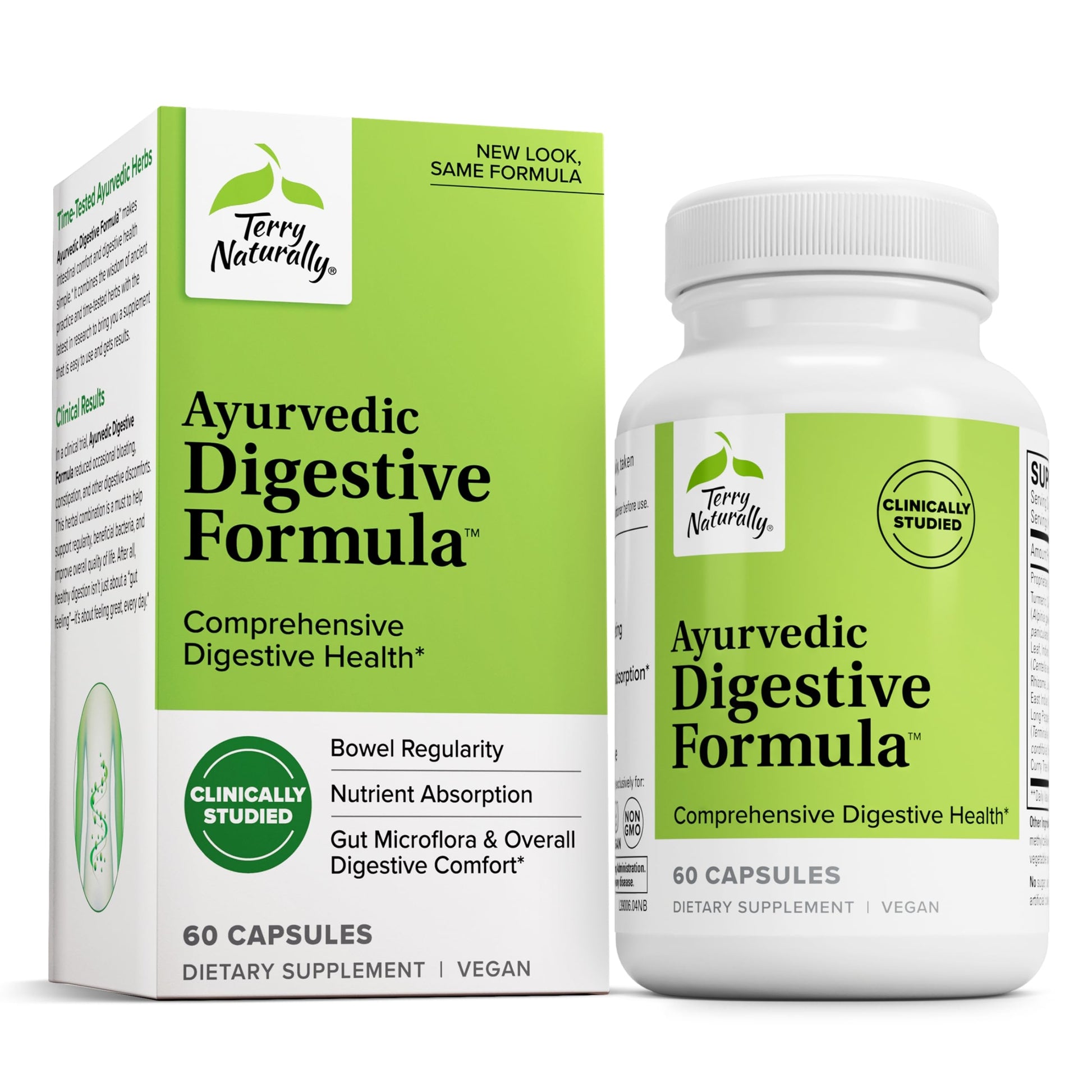 Terry Naturally Ayurvedic Digestive Formula Capsule, 60 Capsules