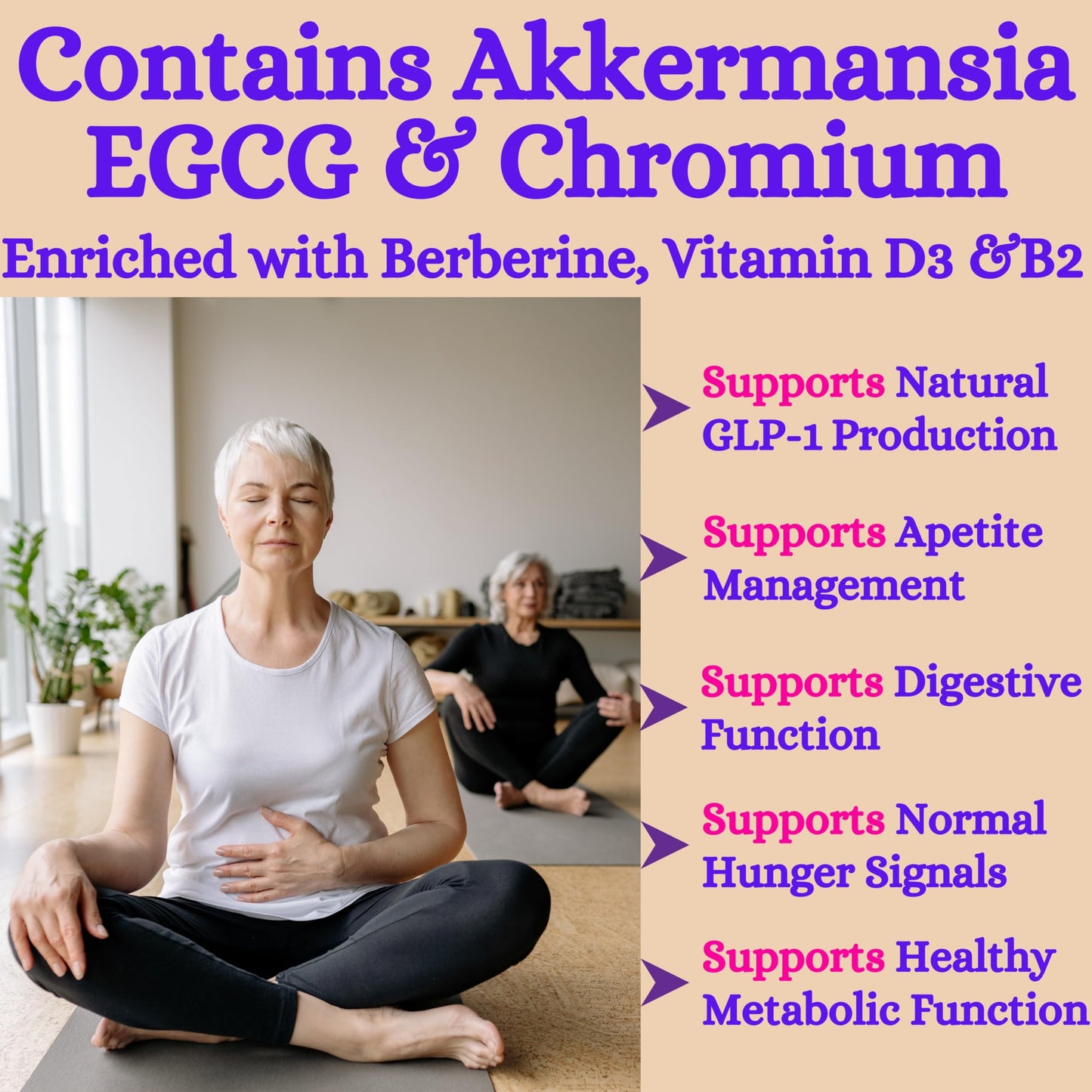 Nikoni Akkermansia Muciniphila GLP-1 Probiotic Supplement Softgels 240