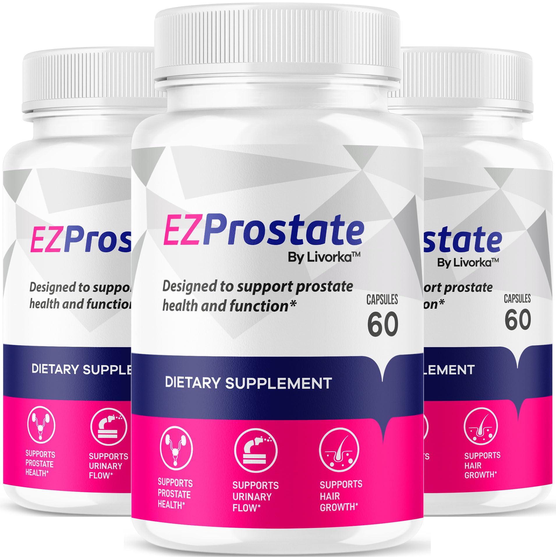 LIVORKA EZ Prostate Supplement Capsule, 180 Capsules