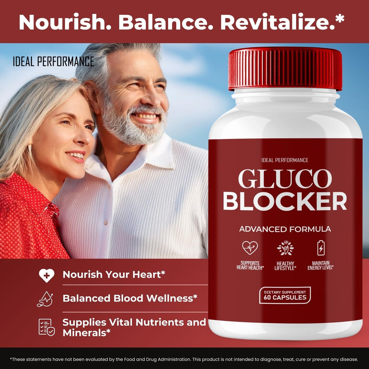 IDEAL PERFORMANCE Gluco Blocker Capsules 60 Count