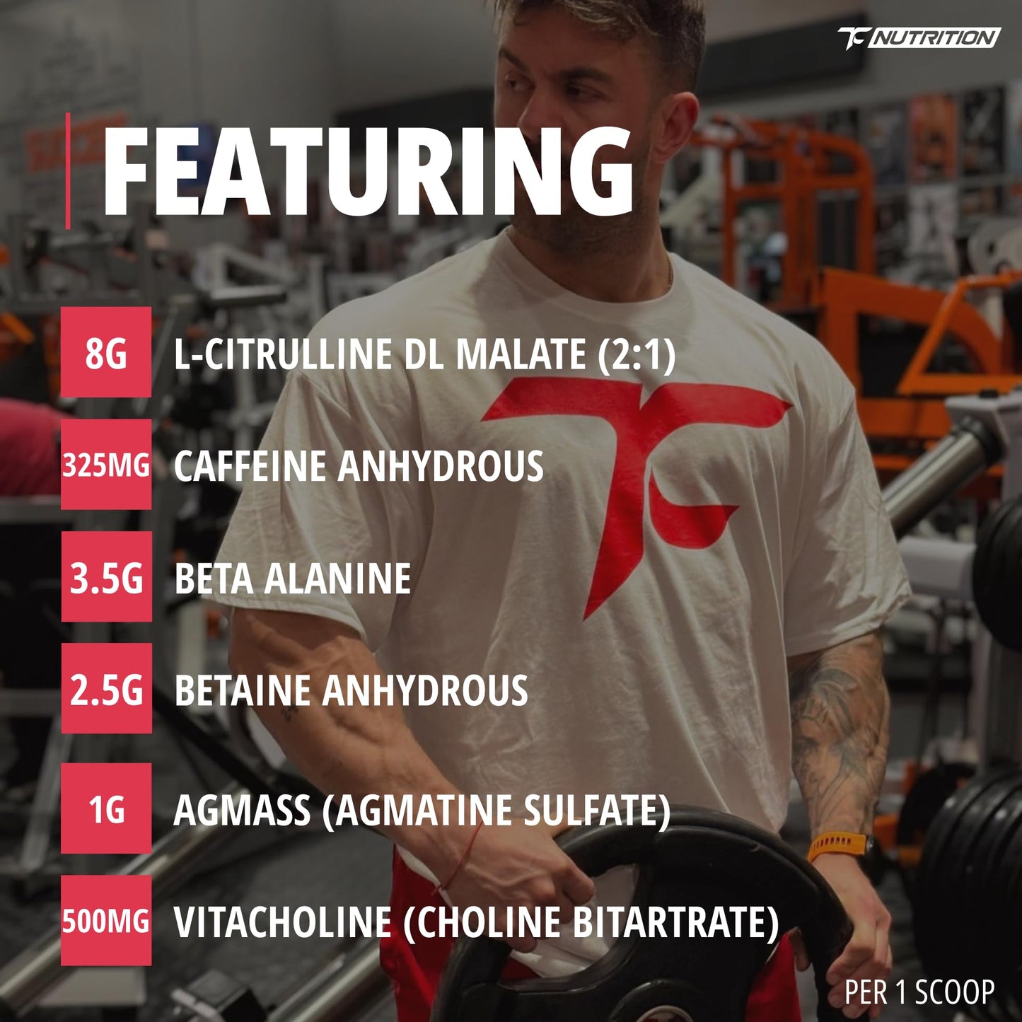 TC Nutrition Batch 27 Pre Workout Powder 13.4 oz