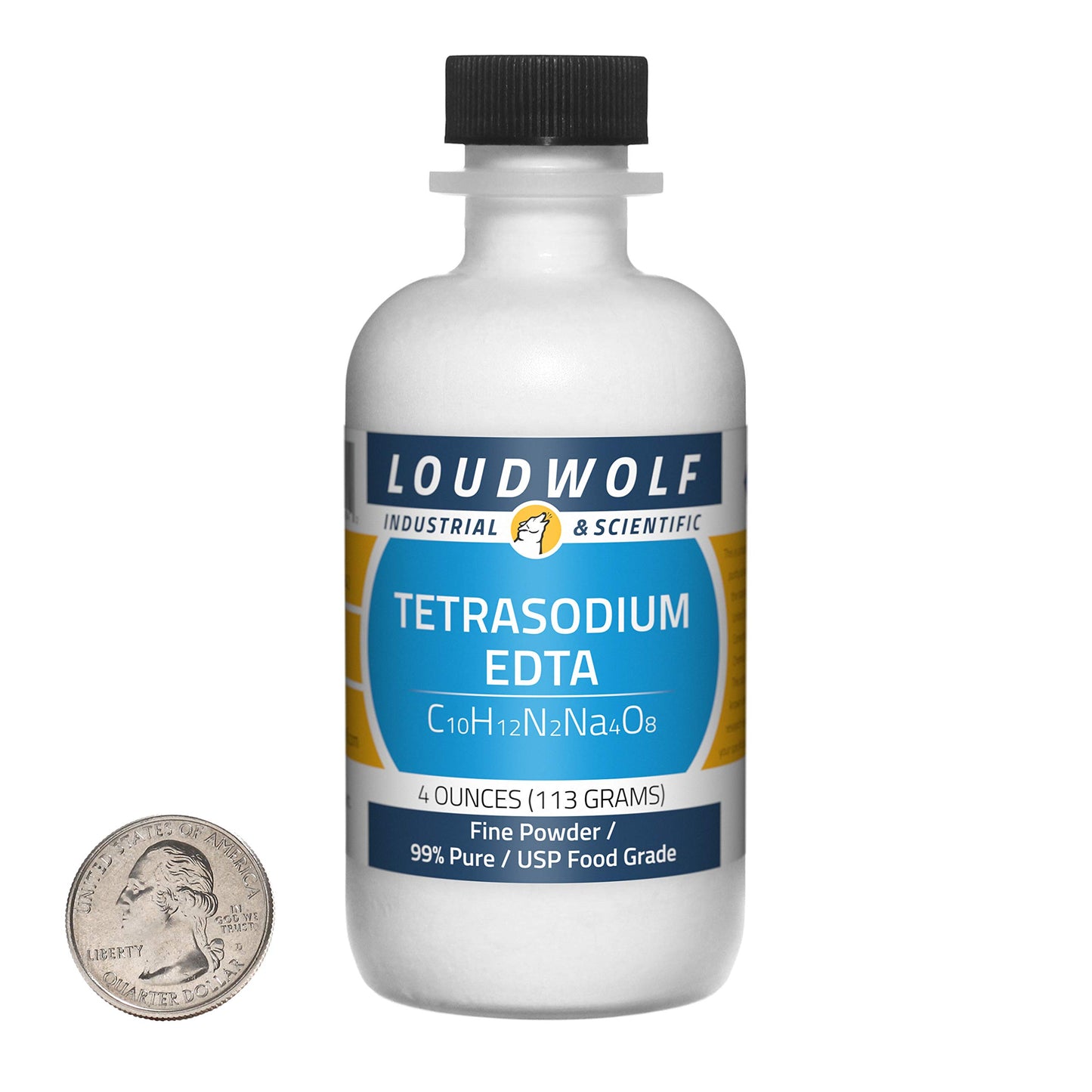 Loudwolf Tetrasodium EDTA Powder, 4 oz Bottle