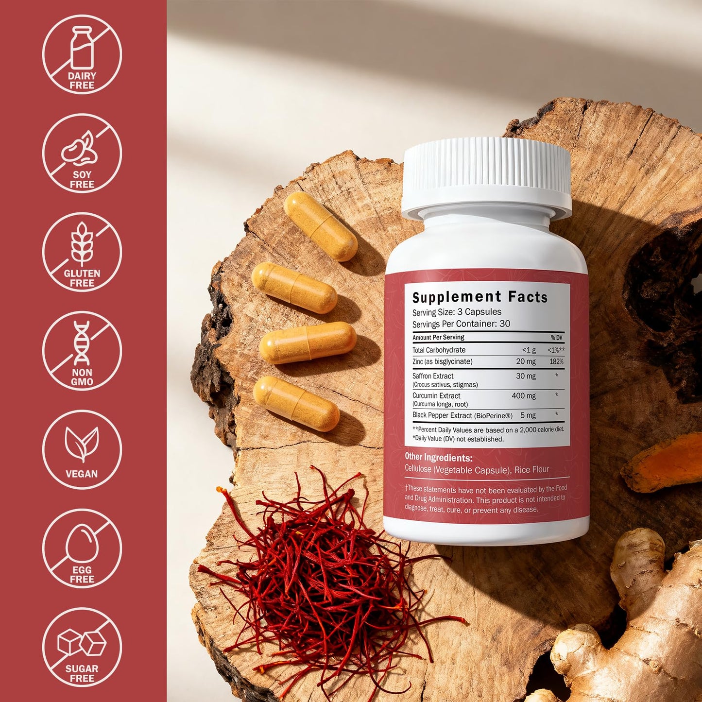 Happy Saffron Plus Capsule, 1 Count