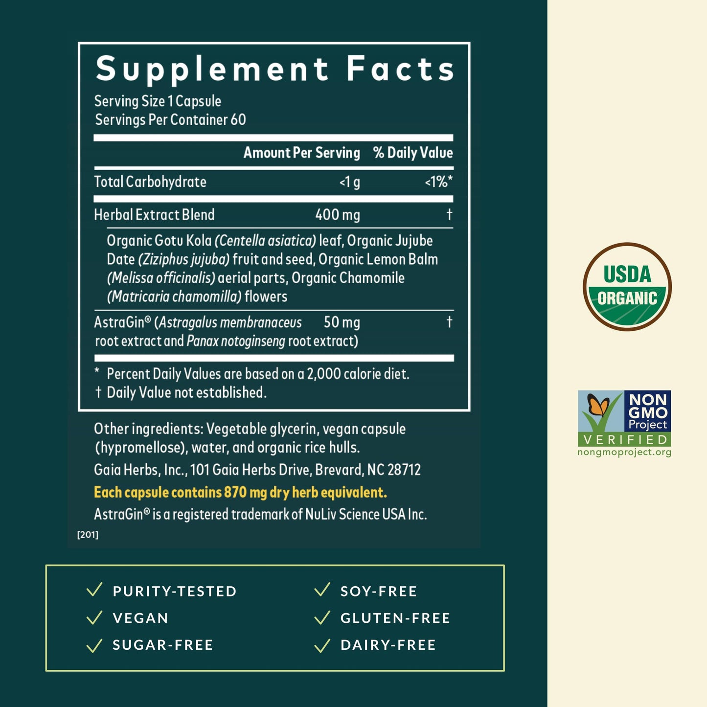 Gaia Herbs Gut Revival Capsule 60 Count