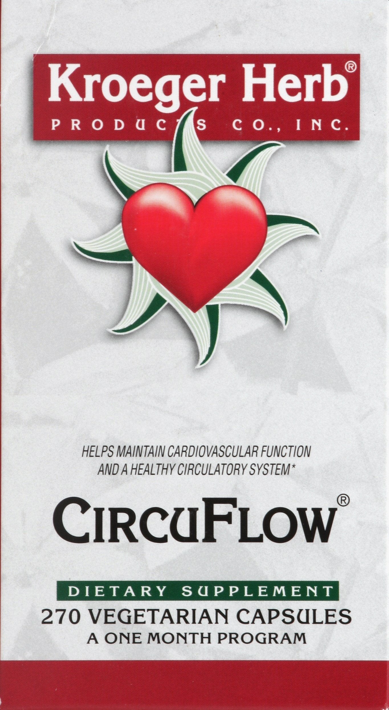 Kroeger Herb Products Circu Flow Capsule 1