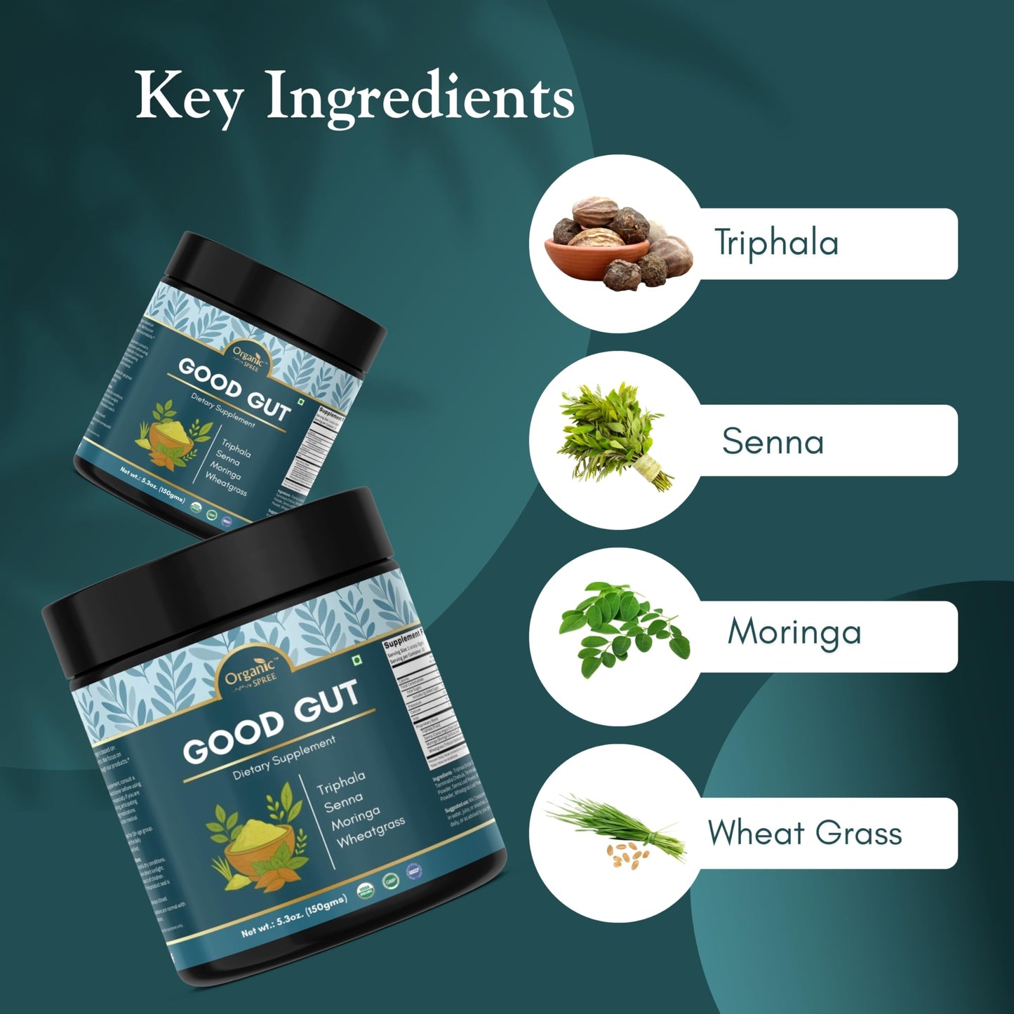 Organic Spree Good Gut Powder, 10.6 oz
