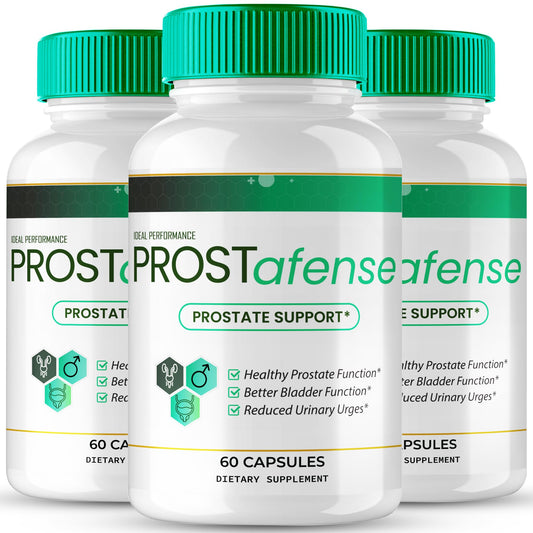 IDEAL PERFORMANCE Prostafense Prostate Health Supplements for Men Capsules, 180 Capsules