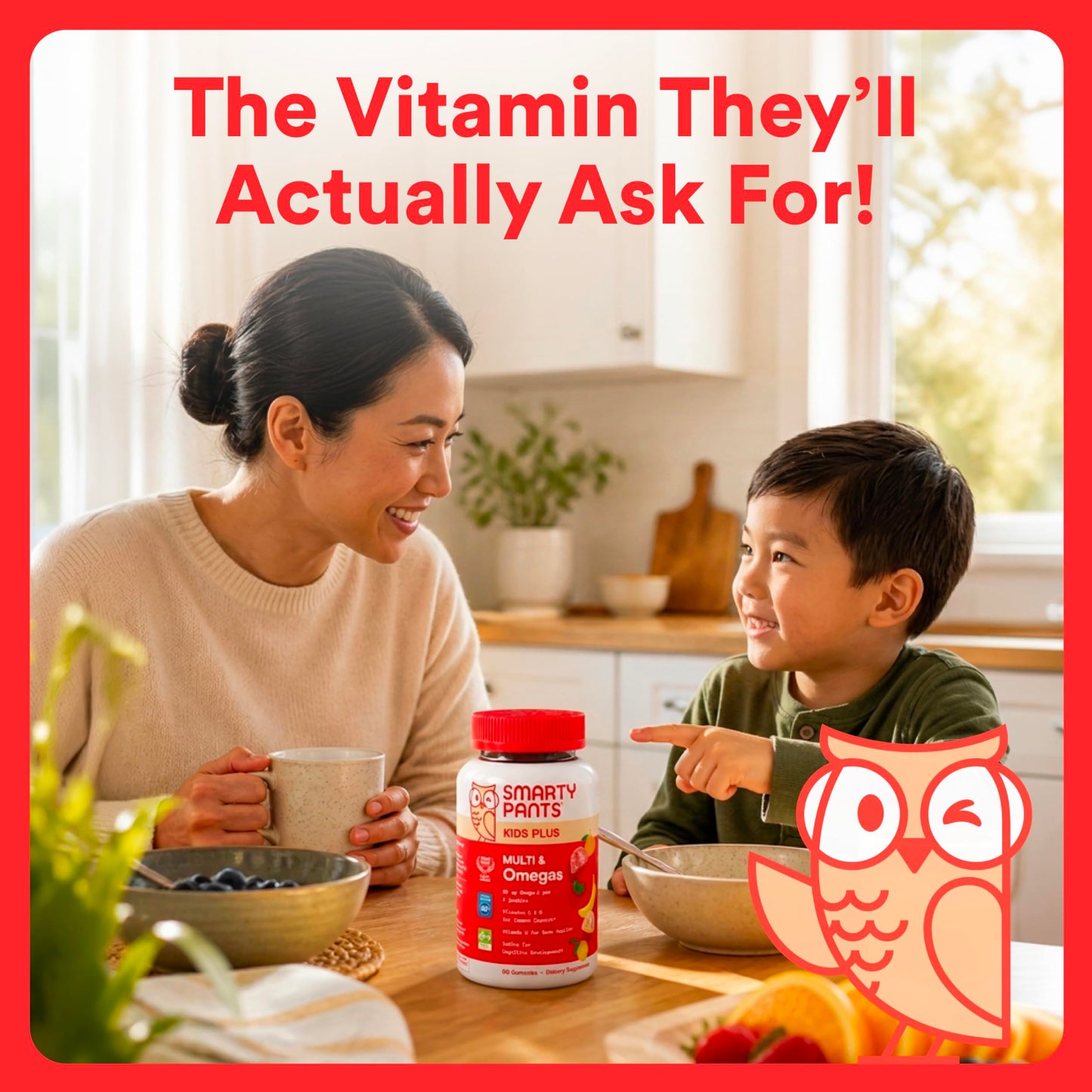 SmartyPants Kids Multivitamin Gummy 80 Count