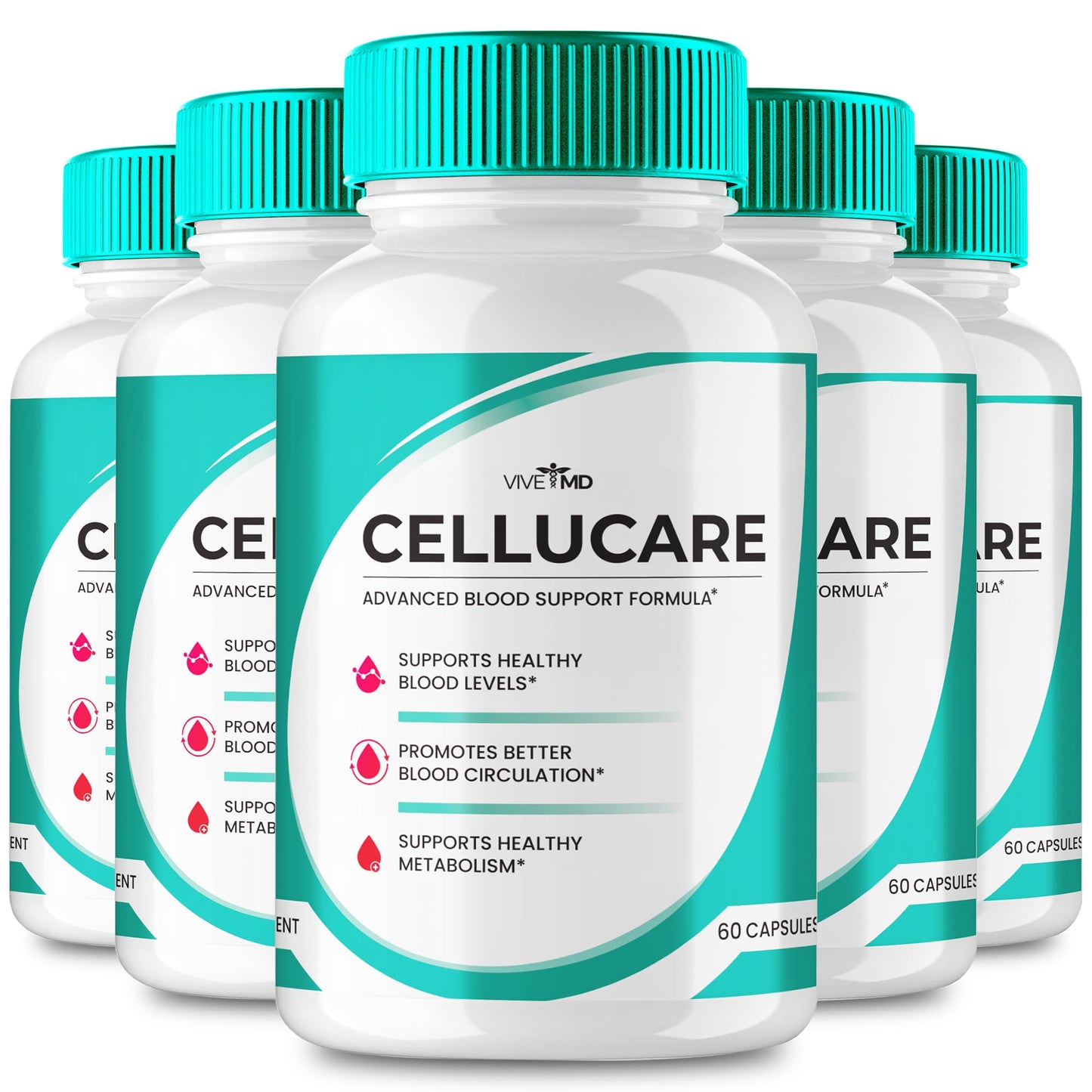 PureFight4U Cellucare Blood Support Capsules, 300 Capsules
