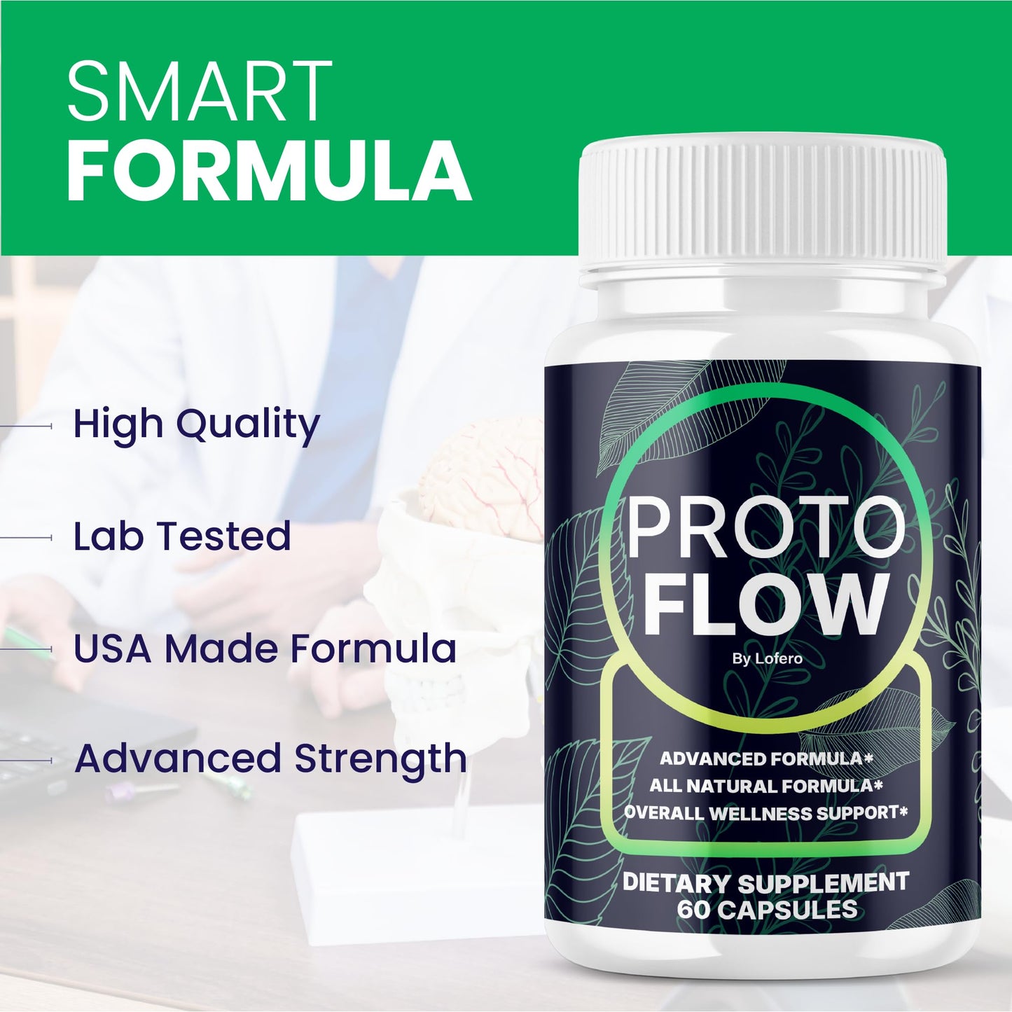 Lofero ProtoFlow Capsules 180 Count