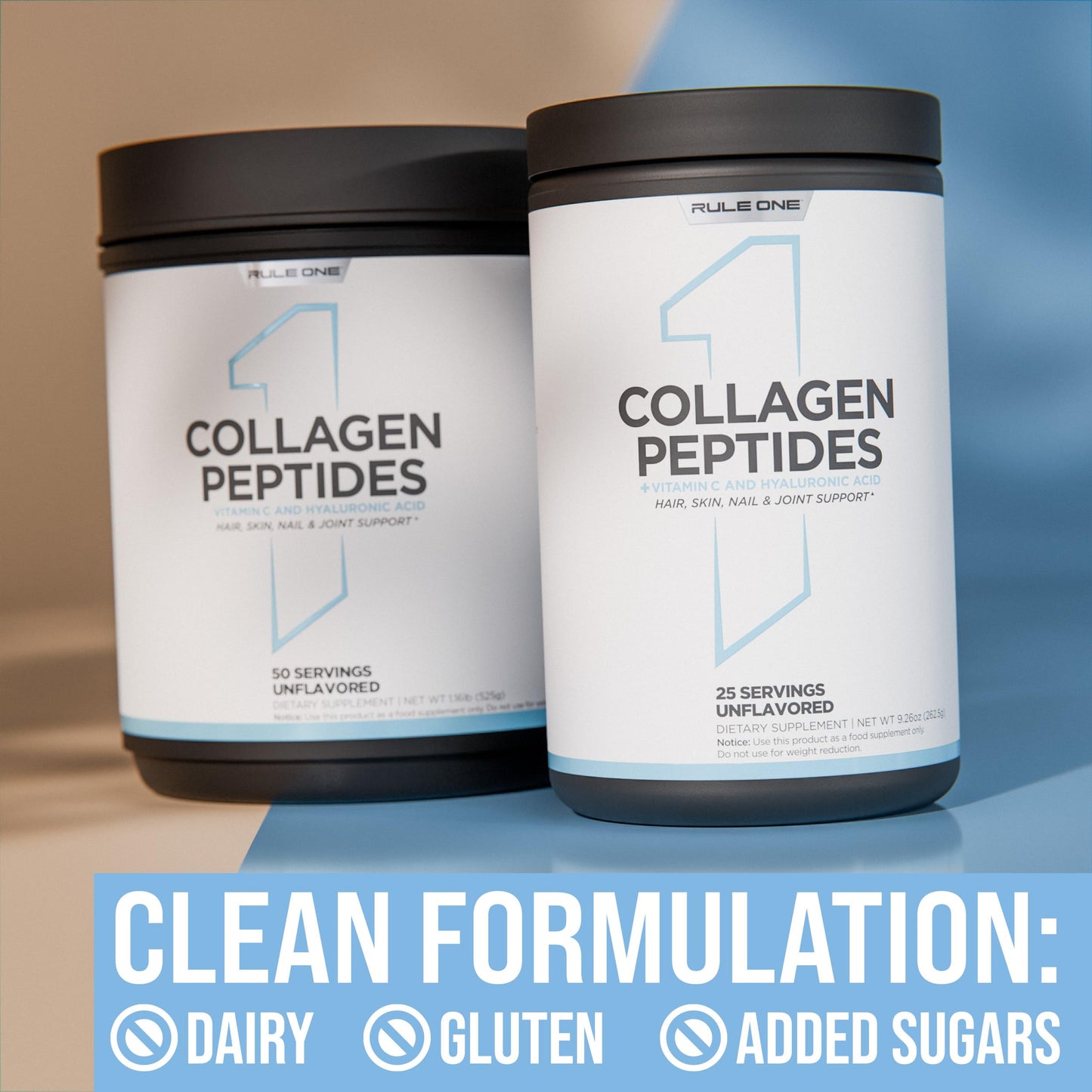 Rule 1 Proteins Collagen Peptides Powder, 50 Servings