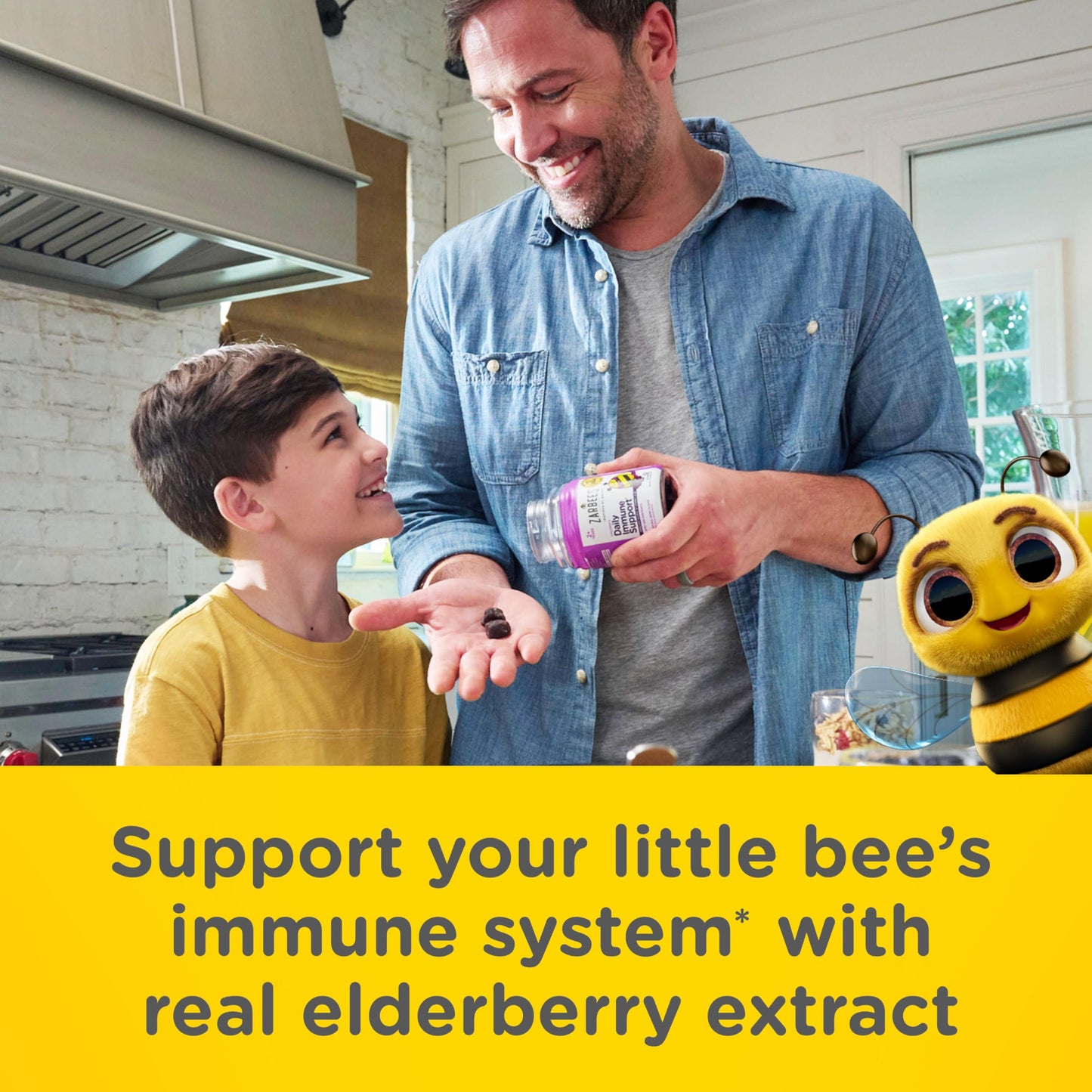 Zarbee's Kids Elderberry Immune Support Gummies 60 Count