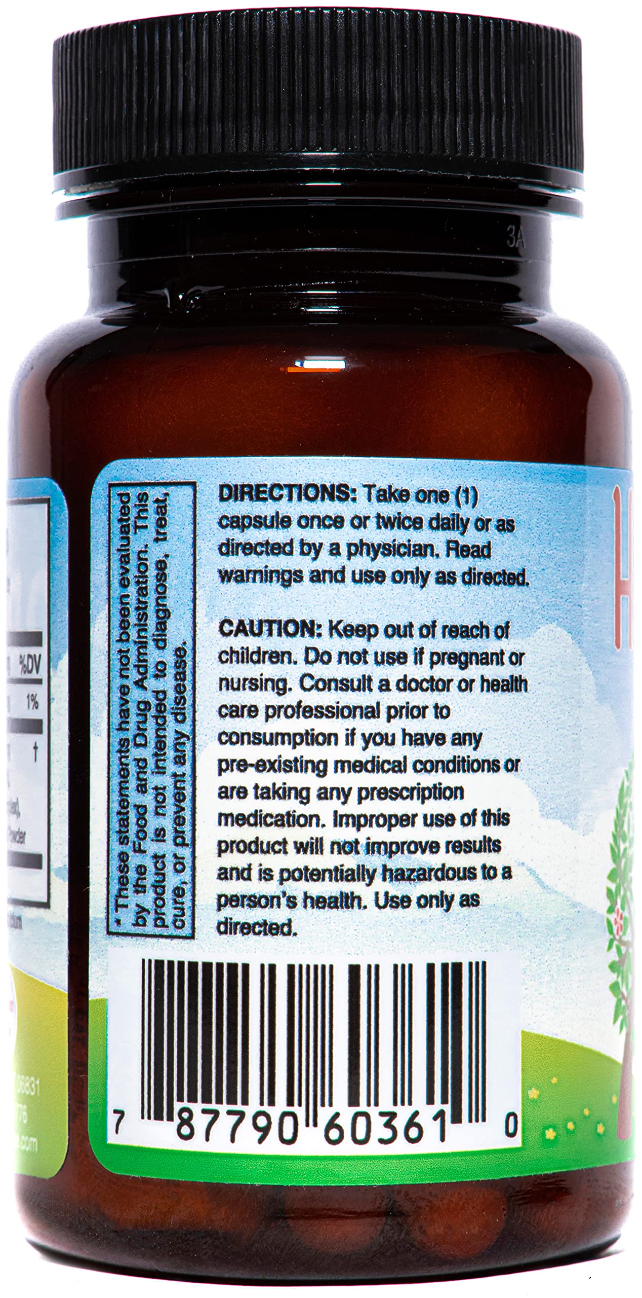 Hepaclear Natural Liver Support Supplement with Hesperidin Capsules, 30 Count