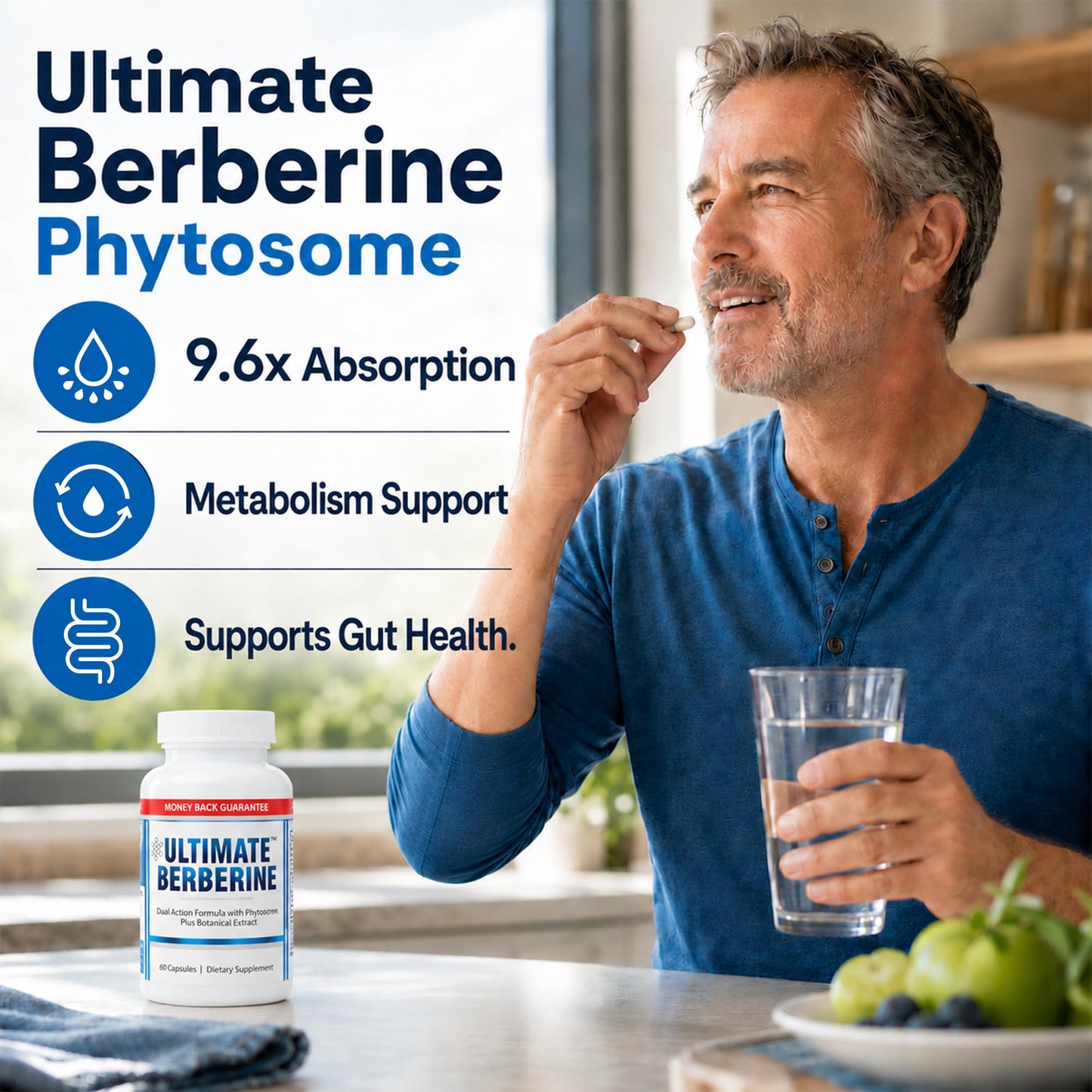 Ultimate Berberine Phytosome Capsules 120