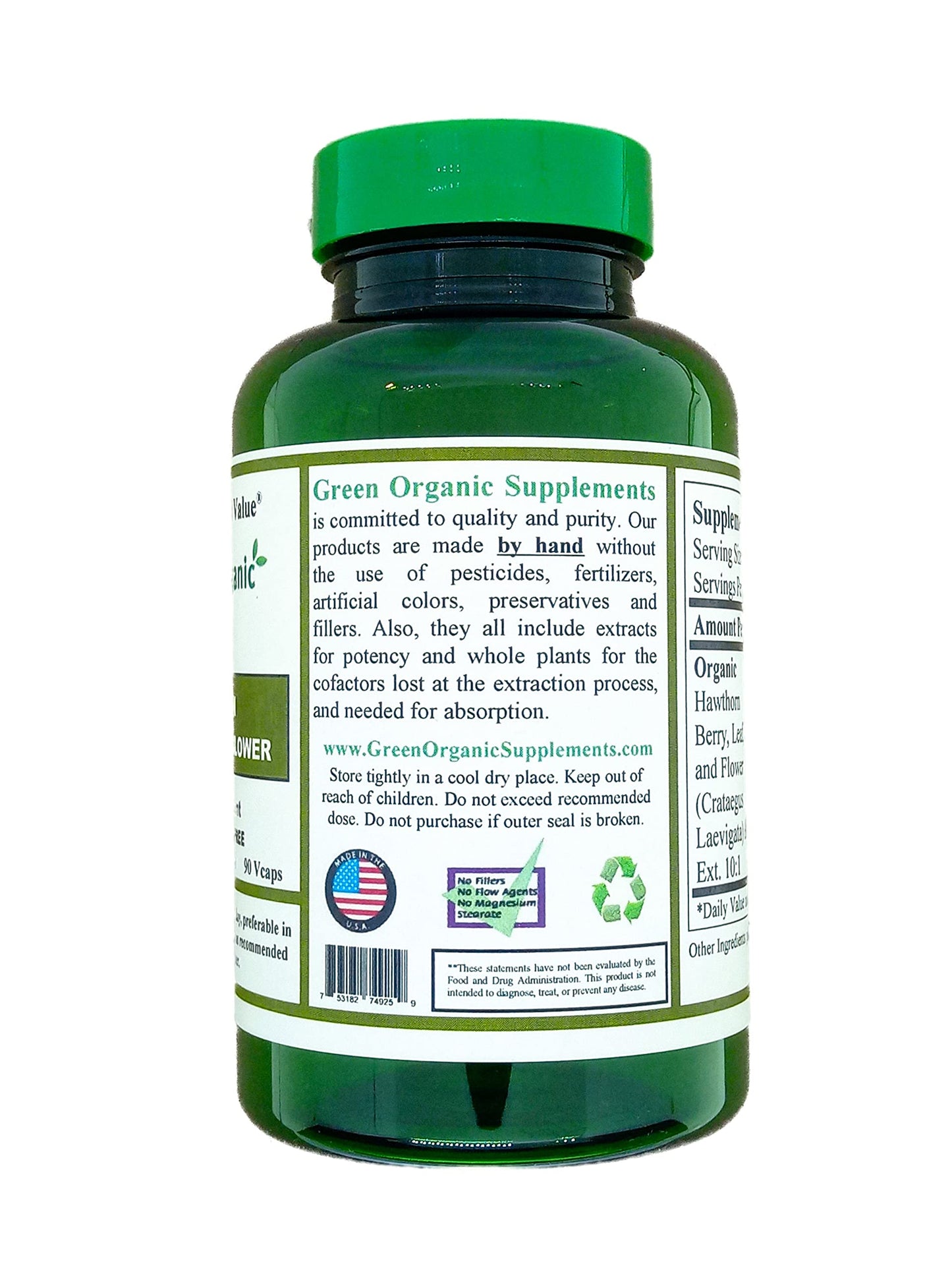 Green Organic Supplements Krill Oil + Astaxanthin Softgels, 60 Softgels