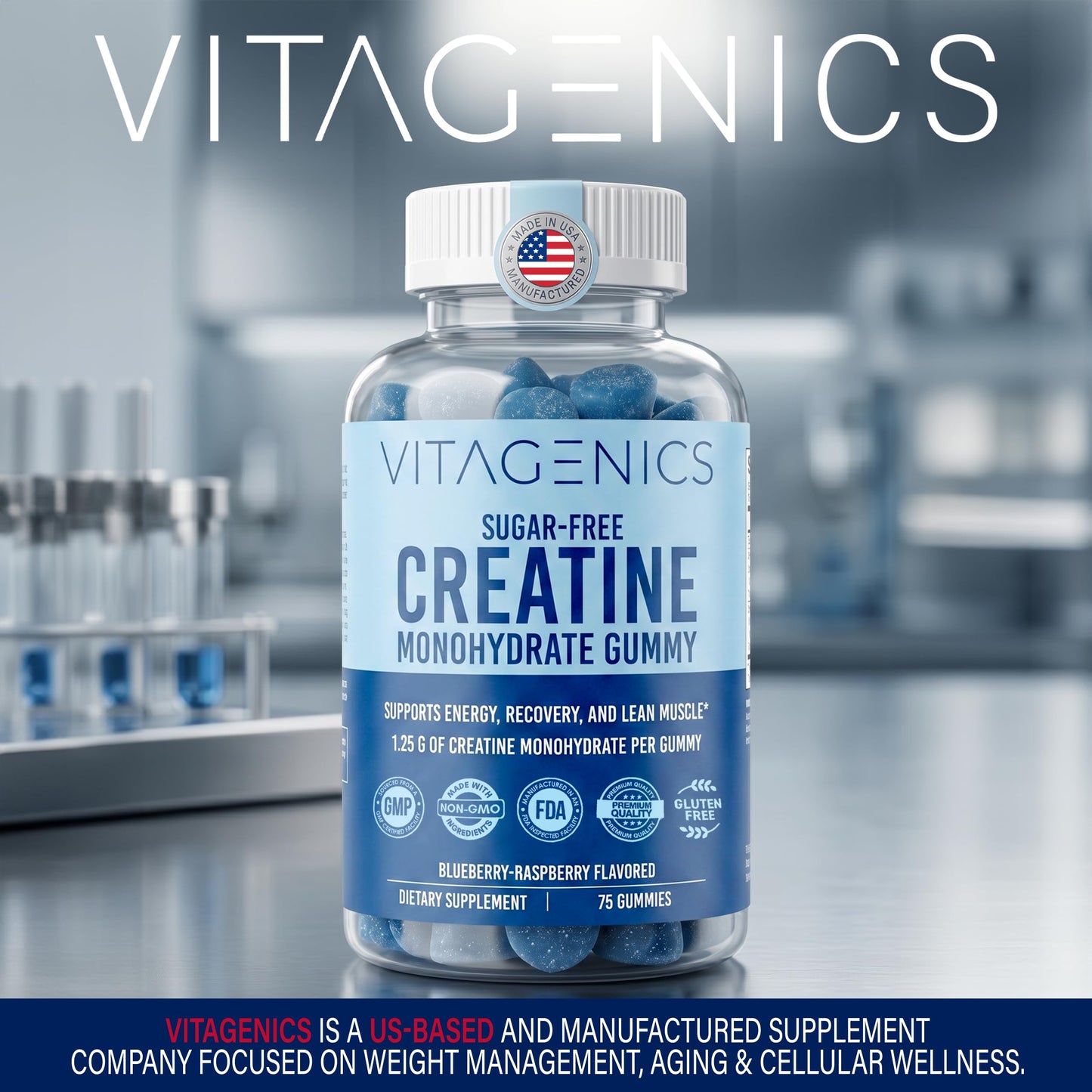 Vitagenics Creatine Gummies 75 Count