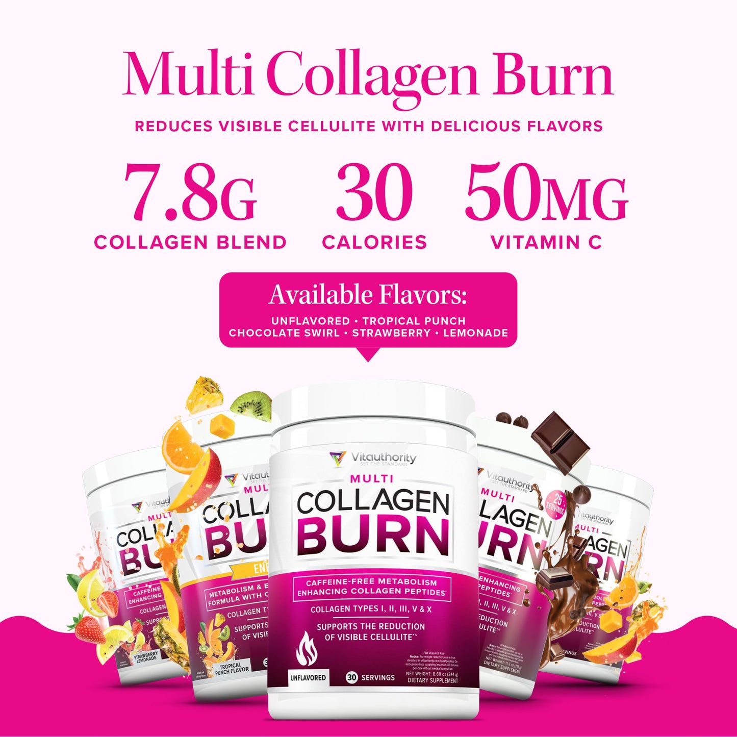 Vitauthority Collagen Peptides Powder 11.2 Ounce (Pack of 1)