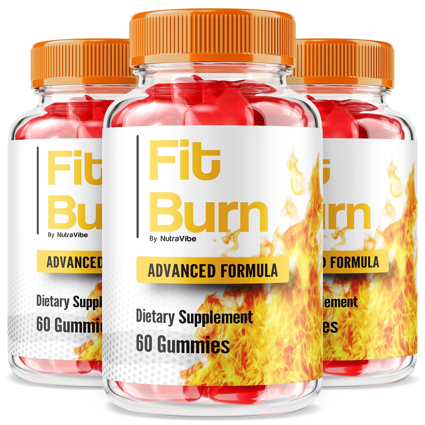NutraVibe Fit Burn Gummies, 180 Gummies