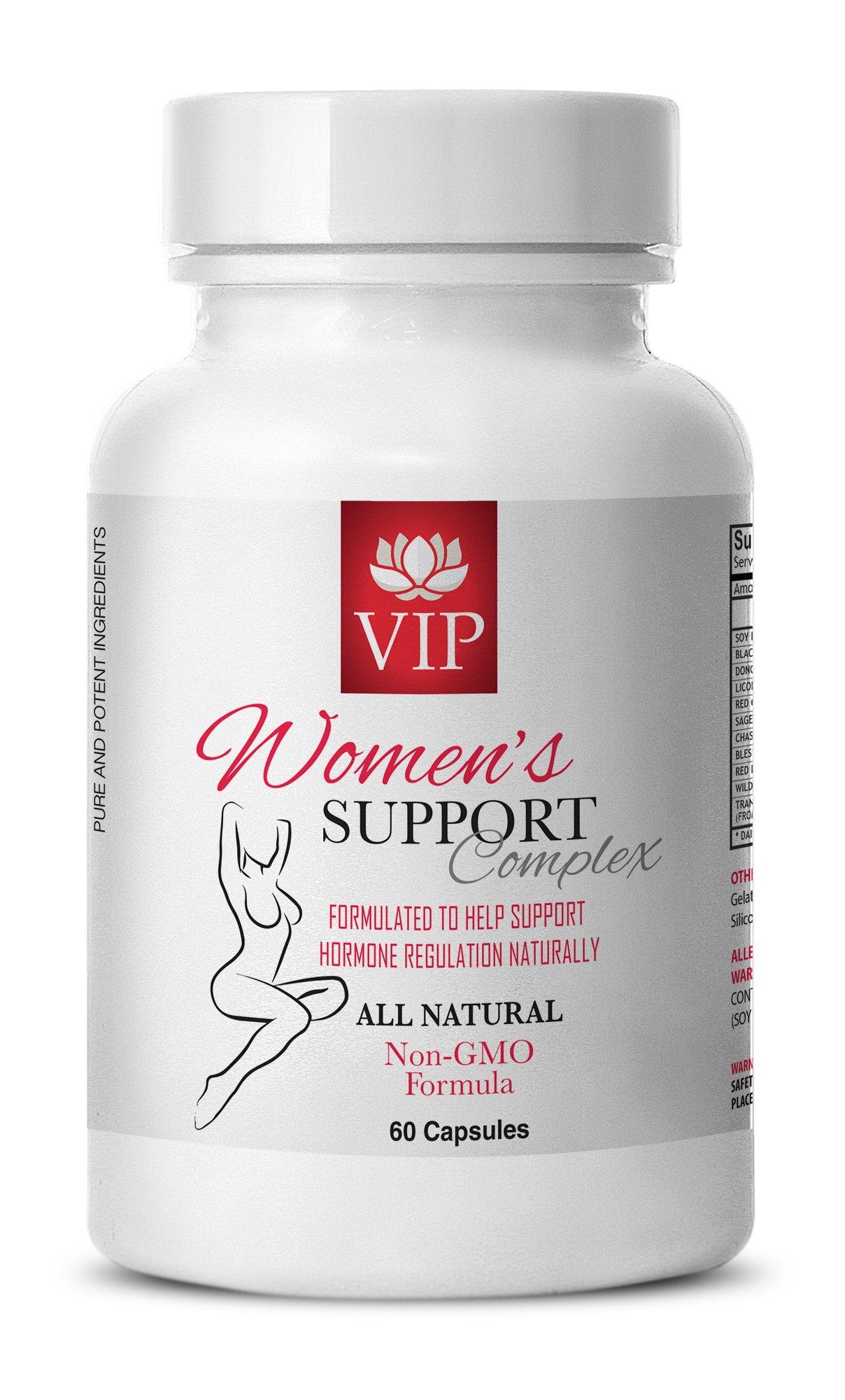 VIP Supplements Mood Swings Women's Support Complex Natural Capsules, 60 Count