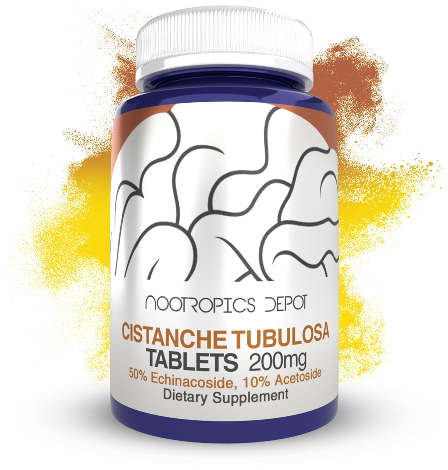 Nootropics Depot Cistanche tubulosa Tablets 180 Count