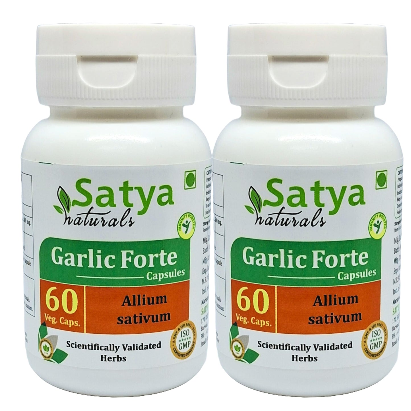 Satya Naturals Garlic Forte Capsule 120 Count