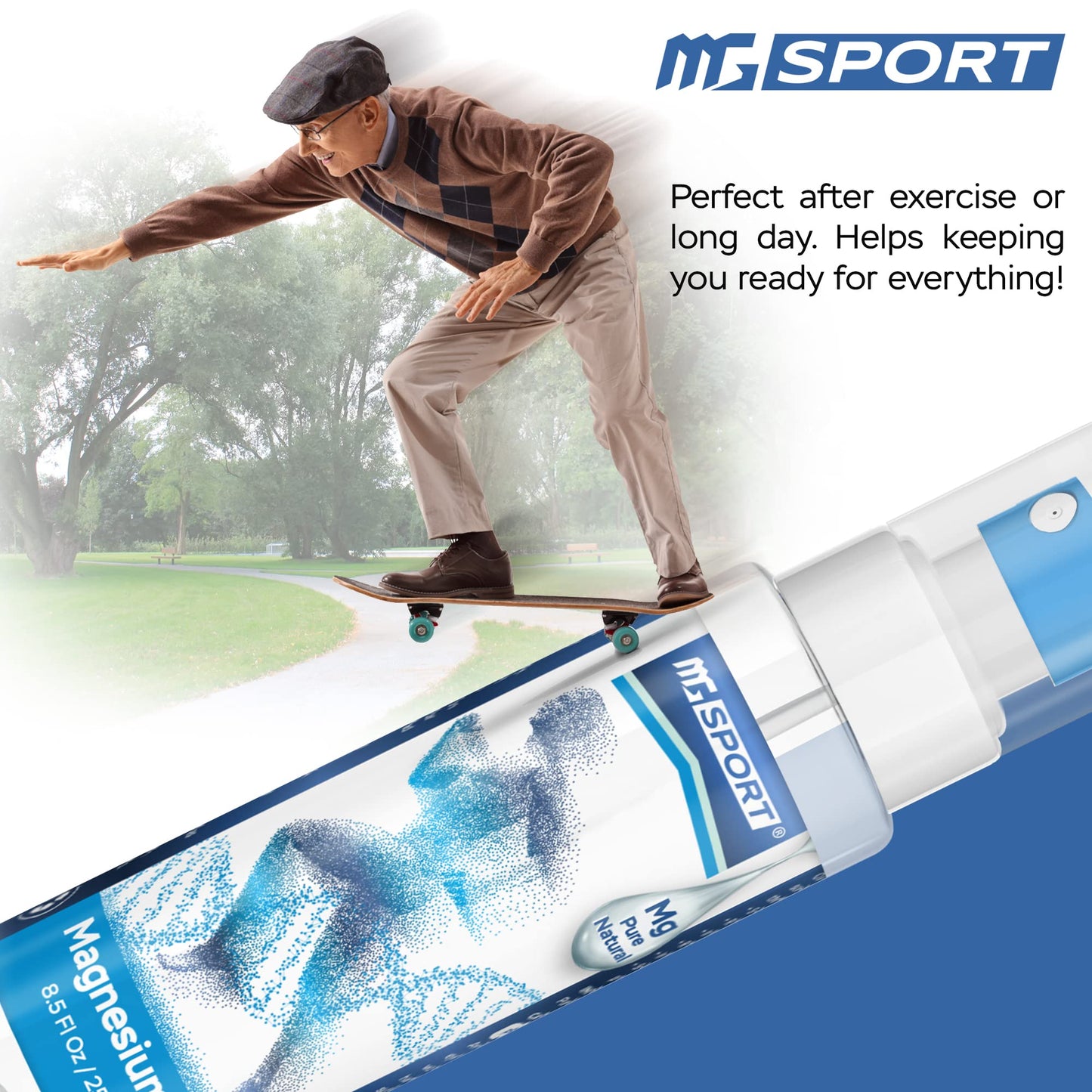MgSport High Absorption Magnesium Capsule 1 Count