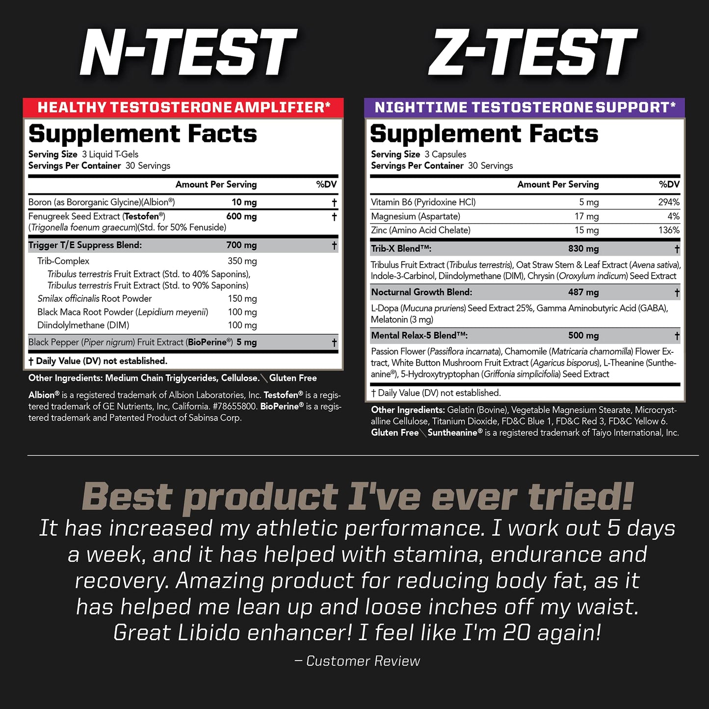 PMD Sports Flex Stack Advanced 24-Hour Testosterone Stack Capsule, 1 Count