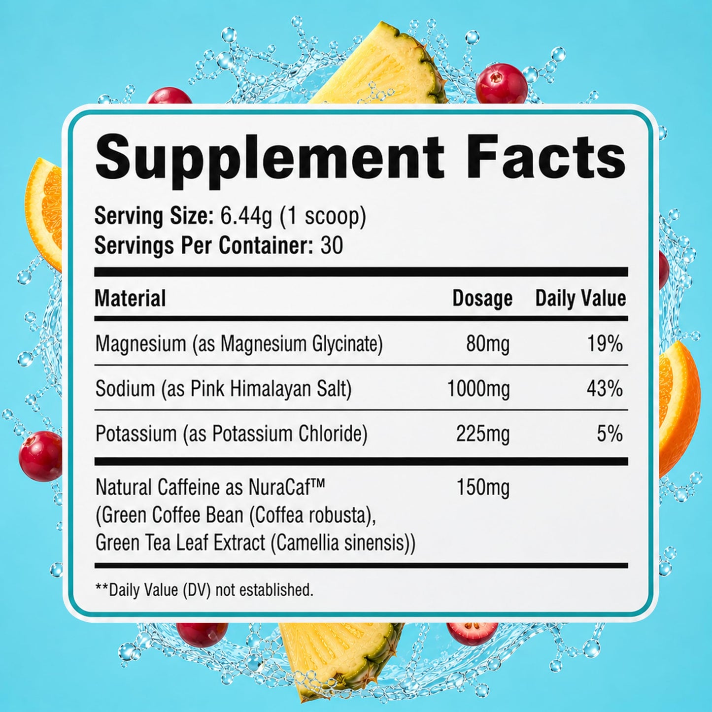 Sea Legs Electrolytes Powder for Instant Hydration, 6.7 Ounce