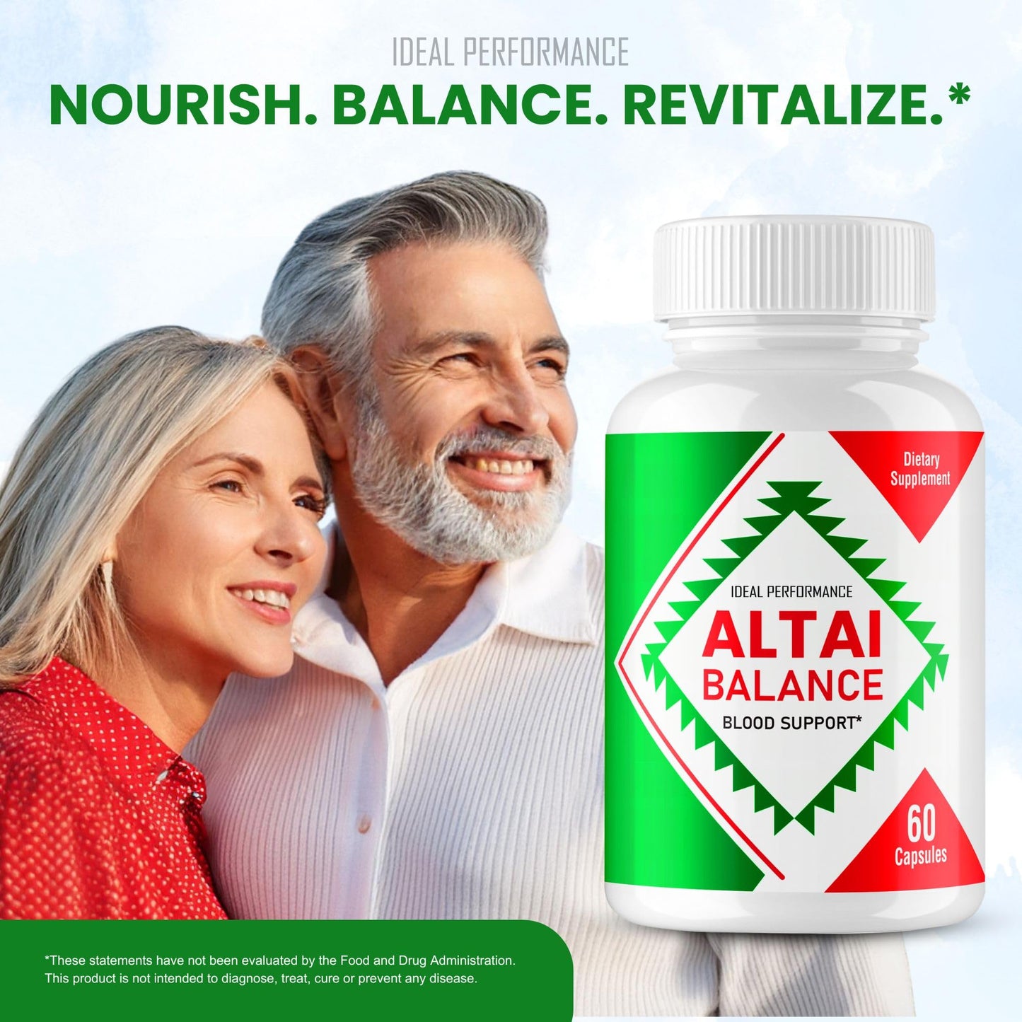 IDEAL PERFORMANCE Altai Balance Support Formula 180 Capsules