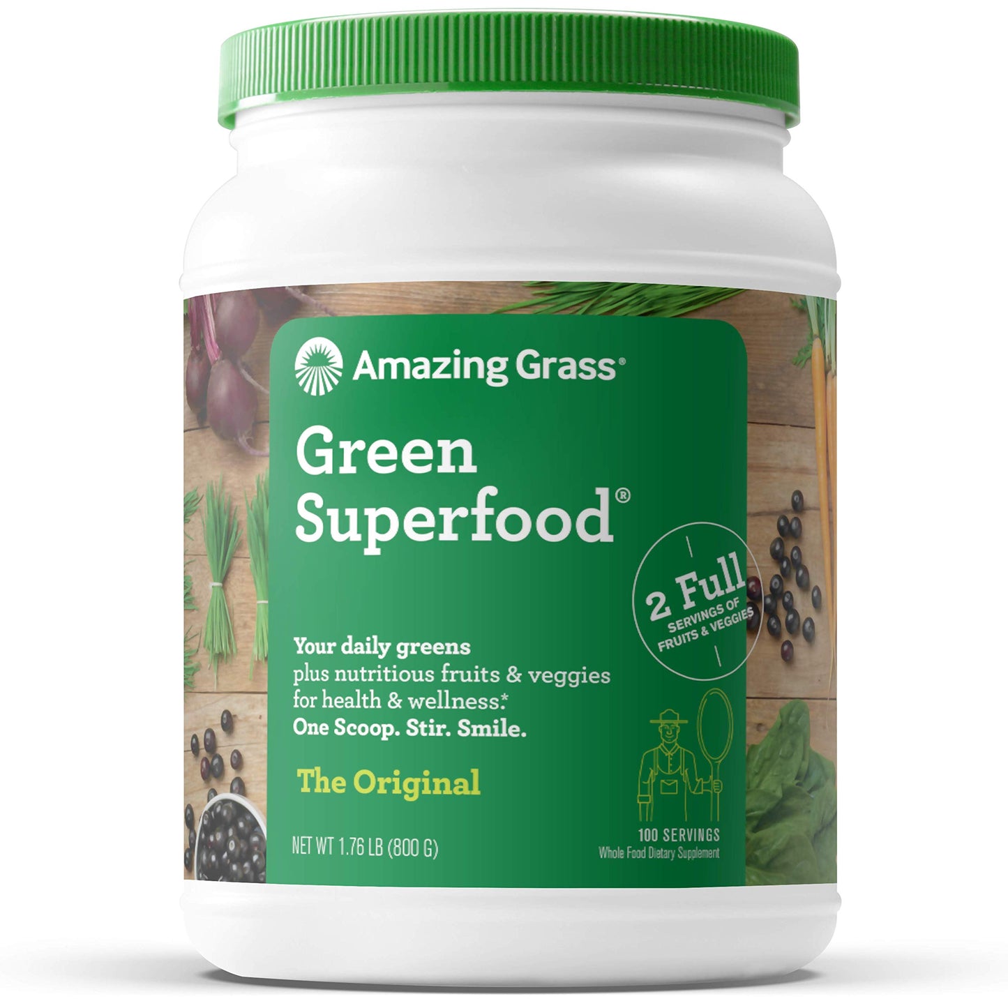 Amazing Grass Greens Blend Powder 1