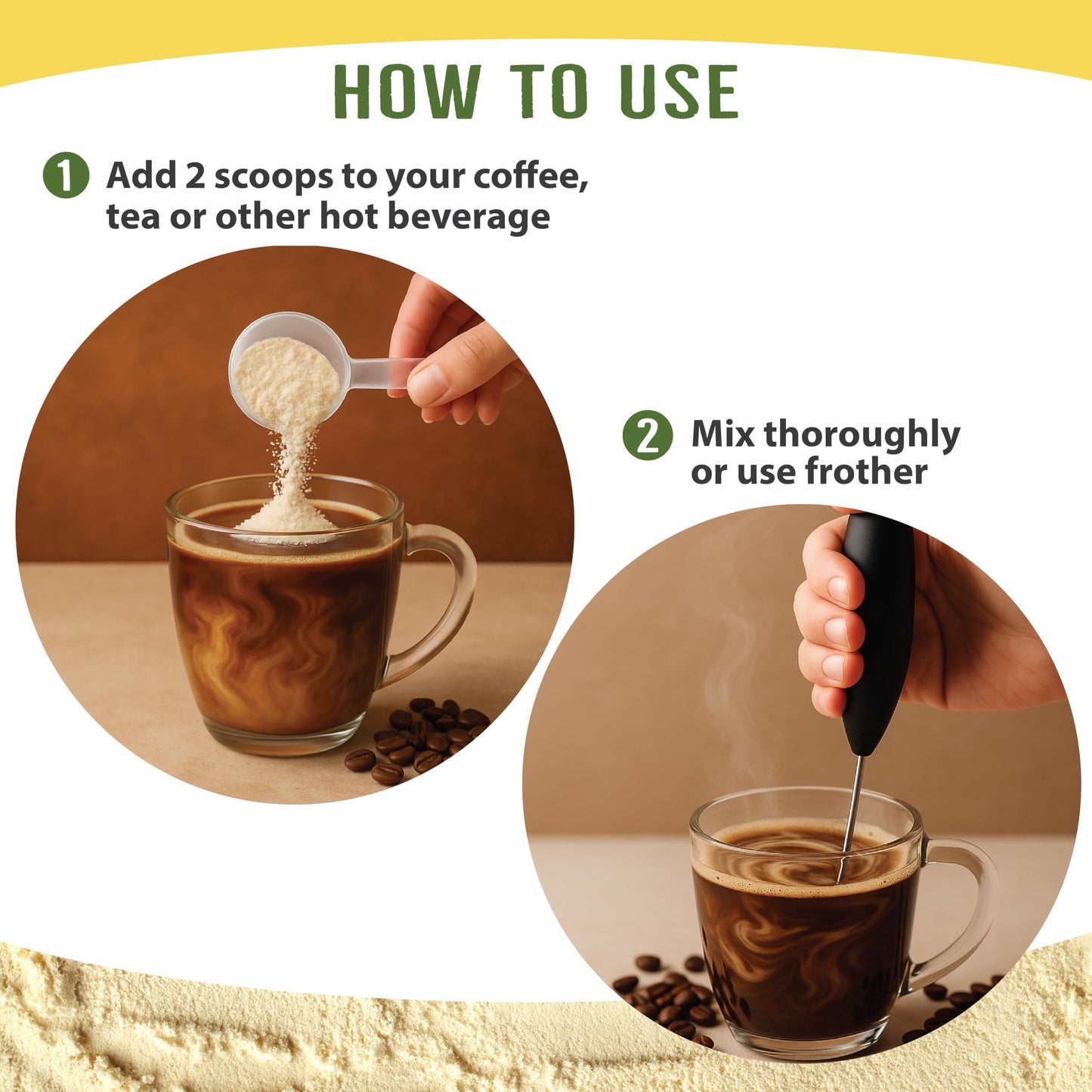 Revitealize Collagen Creamer for Coffee, Tea & other Beverages Powder 8.47 Ounce
