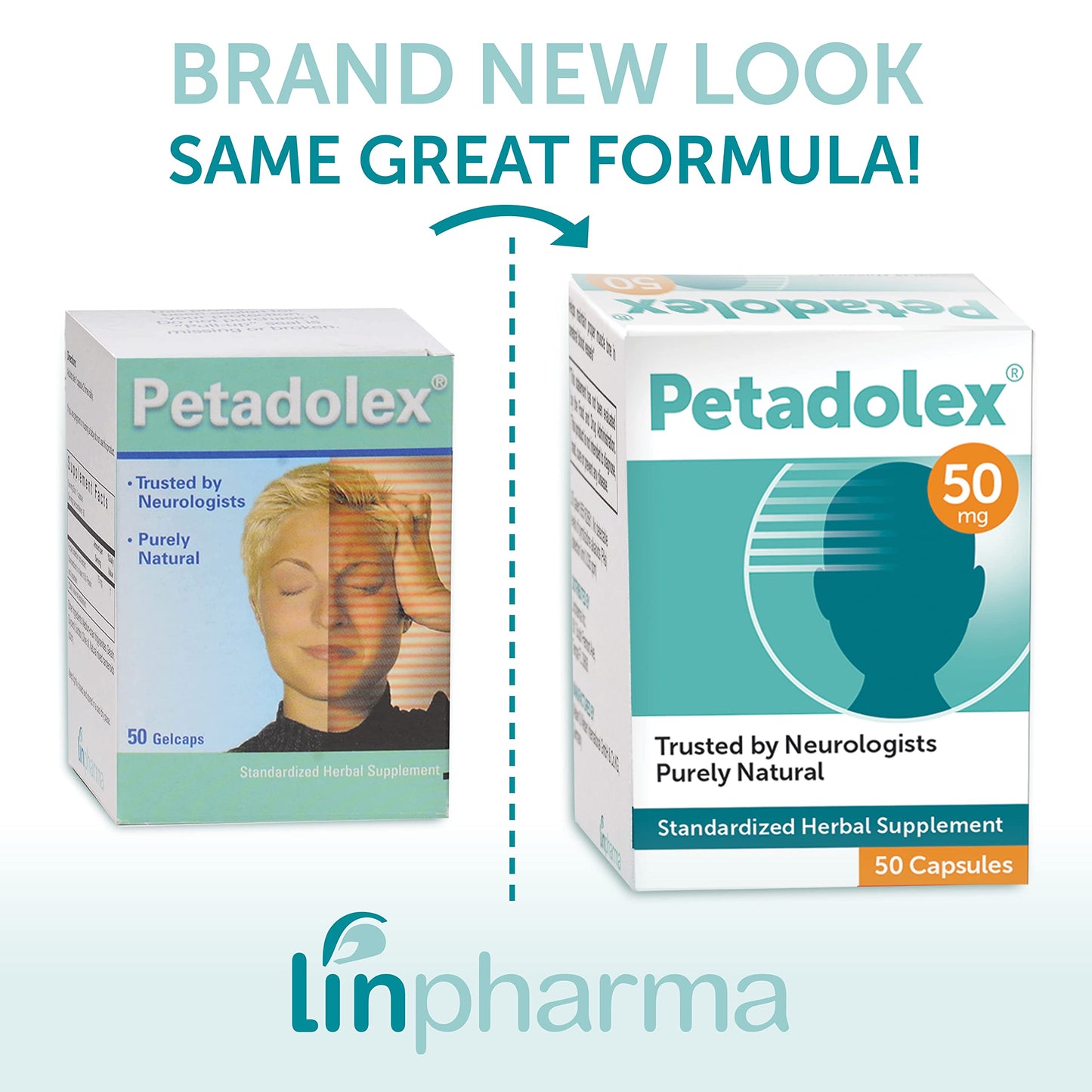 Petadolex Butterbur PA-Free Root Extract 50 mg Capsules, 150 Count