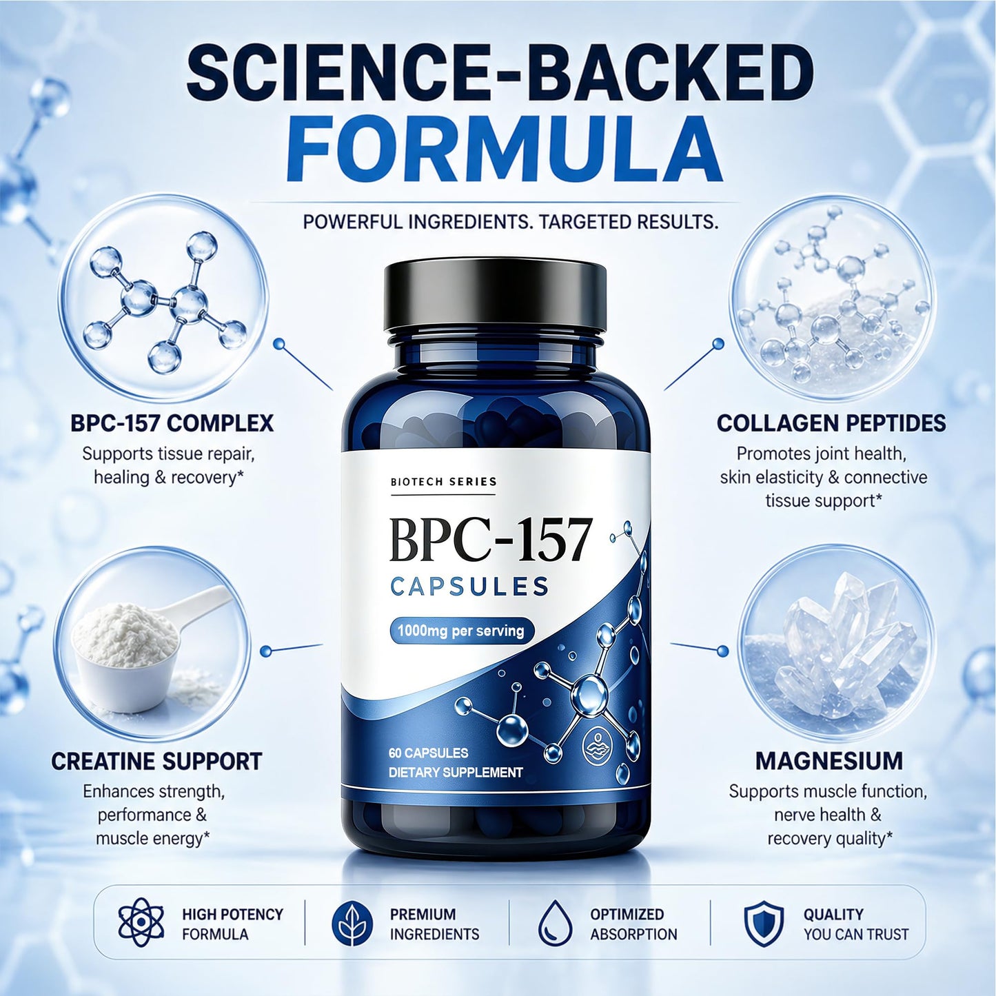 CAHIMA BPC 157 1000mg Capsule, 120 Capsules