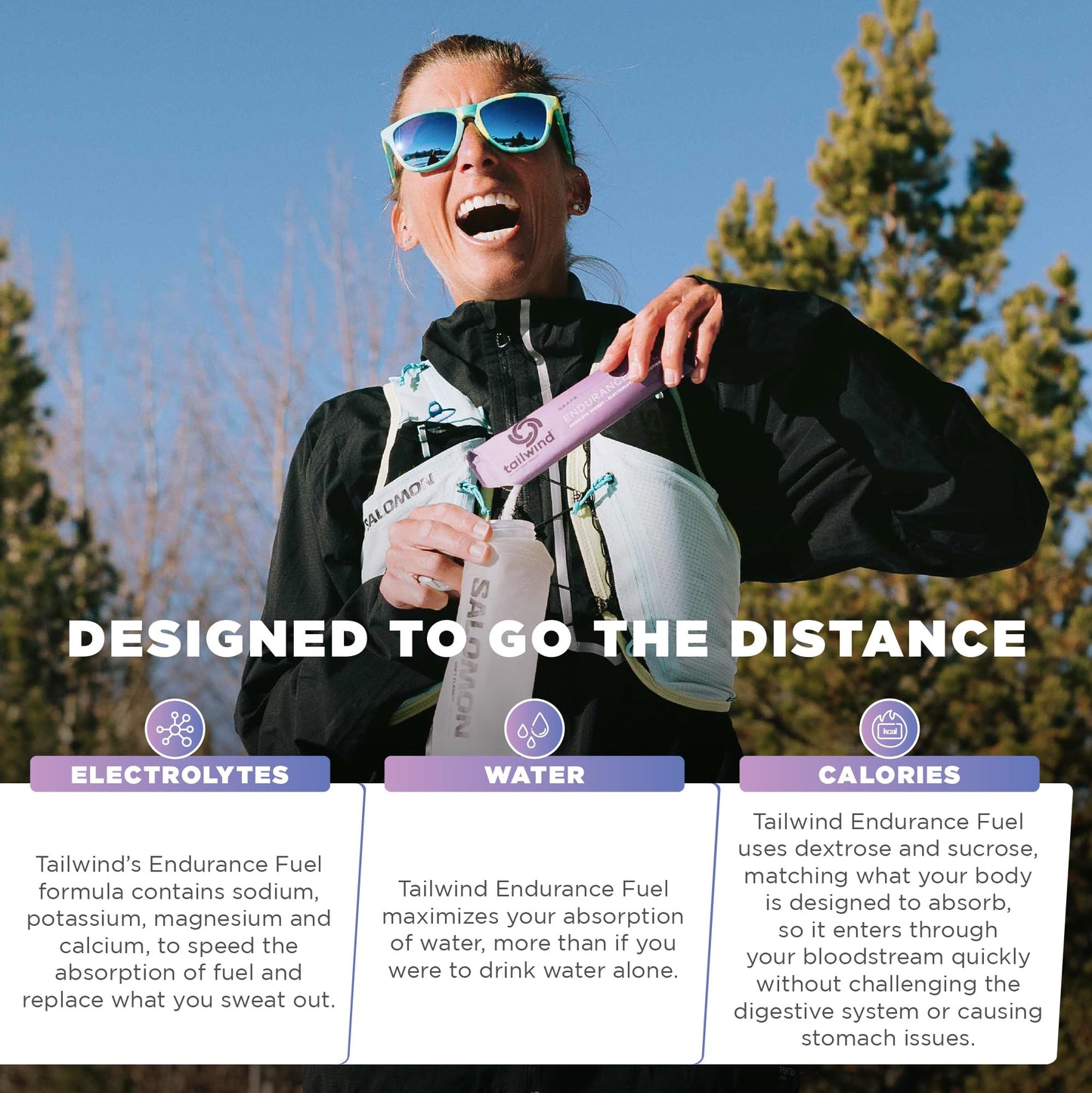 Tailwind Nutrition Endurance Fuel Powder, Grape, 50 Servings