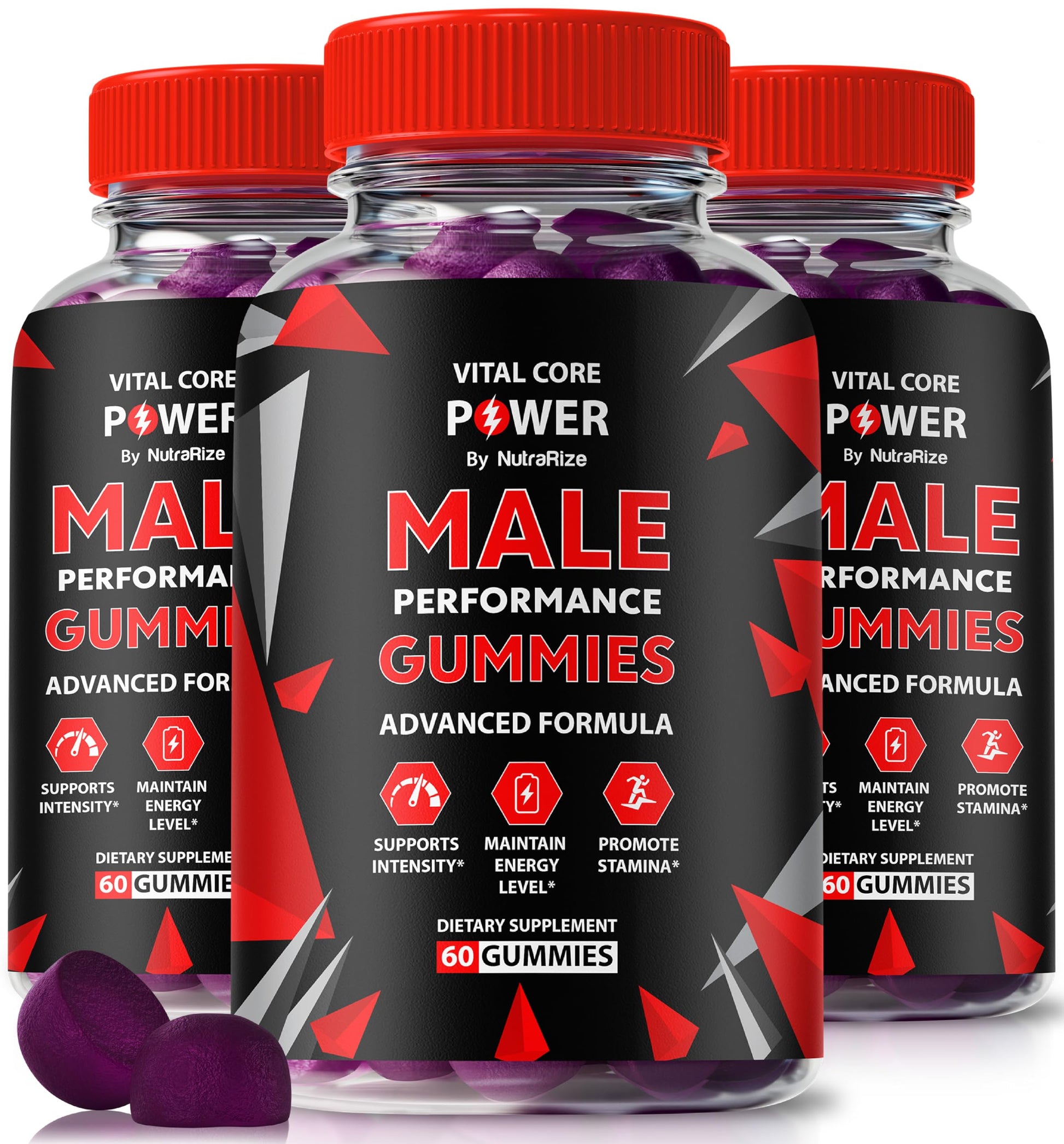 NutraRize Vital Core Power Male 180 Gummies