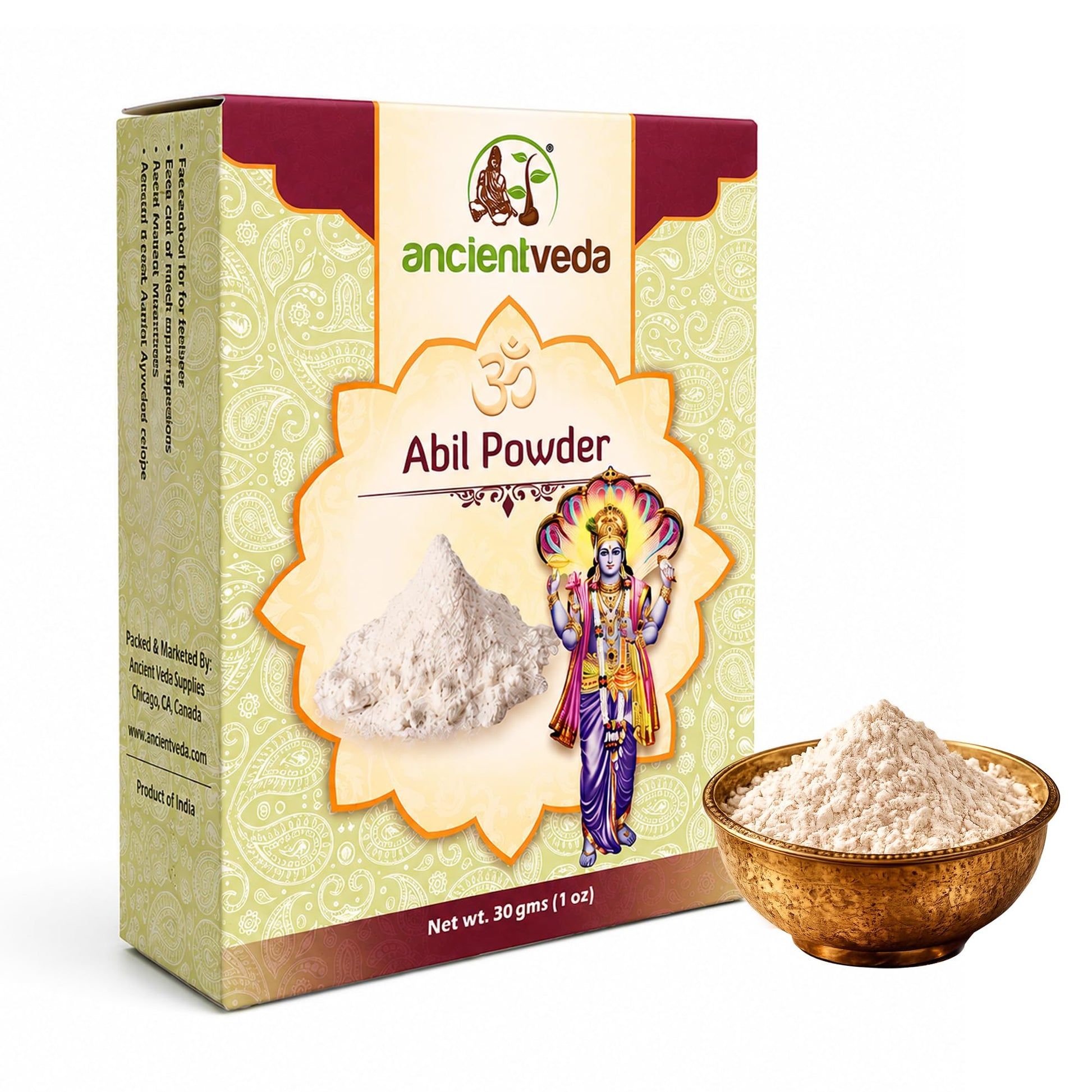 Ancientveda Puja Essentials Powder 3 Pack