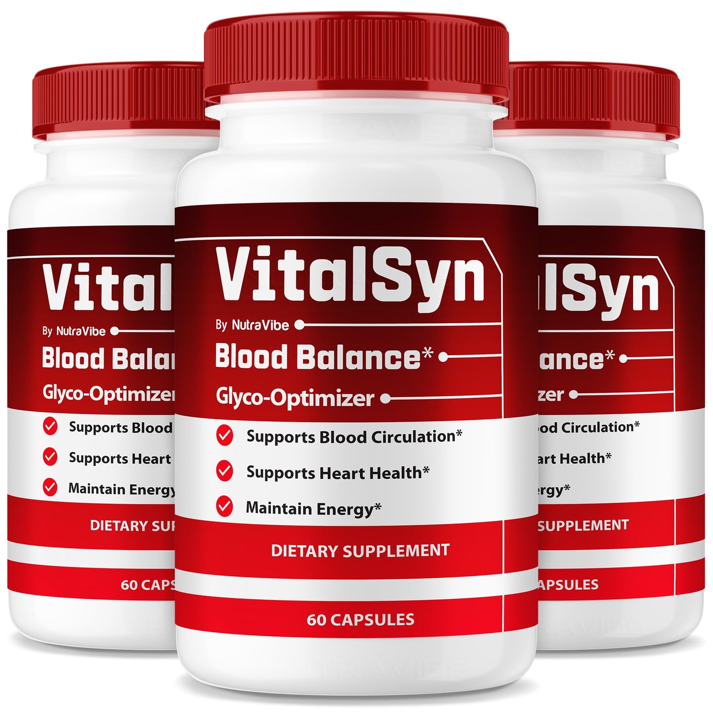 NutraVibe VitalSyn Blood Balance Glyco Optimizer Capsules 180 Capsules