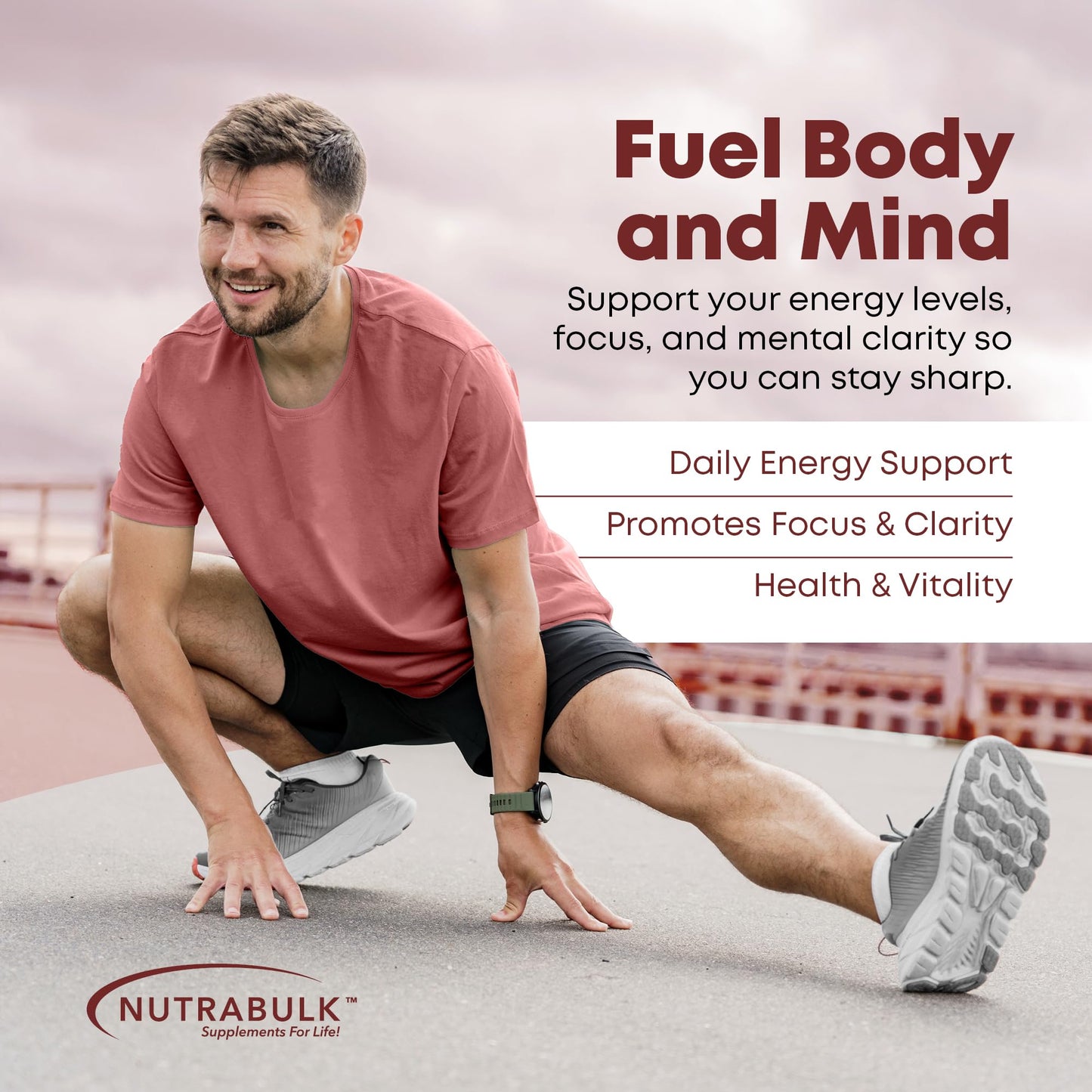 NutraBulk Vitamin B12 2500 mcg Capsule 1 Count